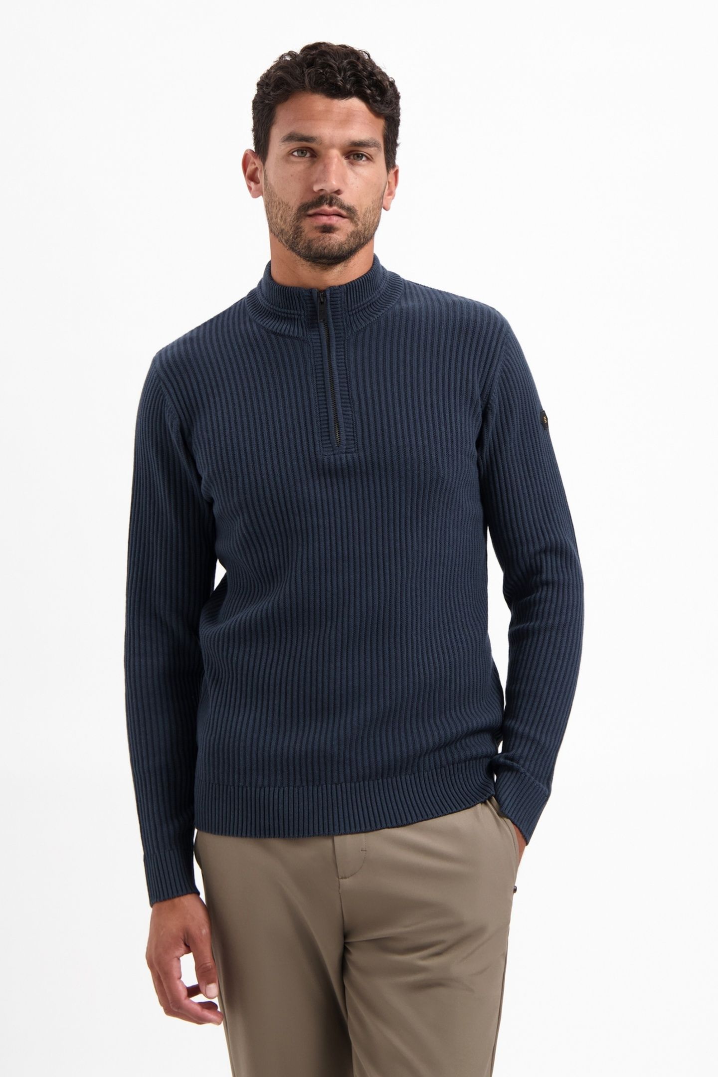 PULLOVER HALF ZIP RIB VARIATION NIGHT 2