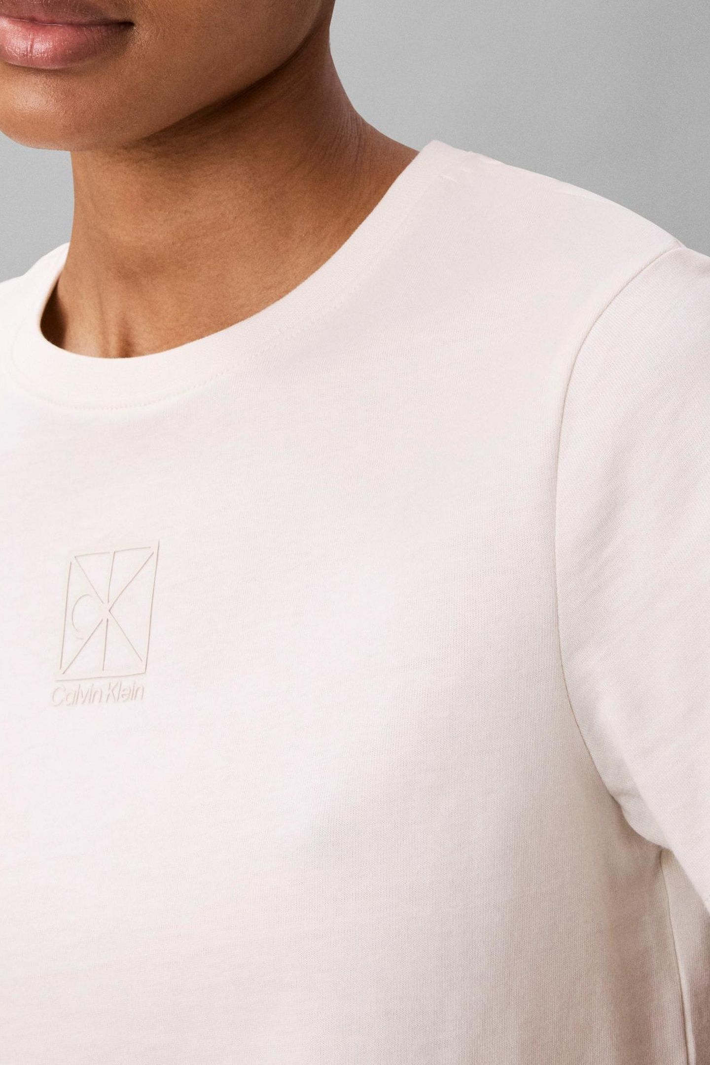 SHORT SLEEVE 20S JERSEY EMBLEM TEE TOFU 5