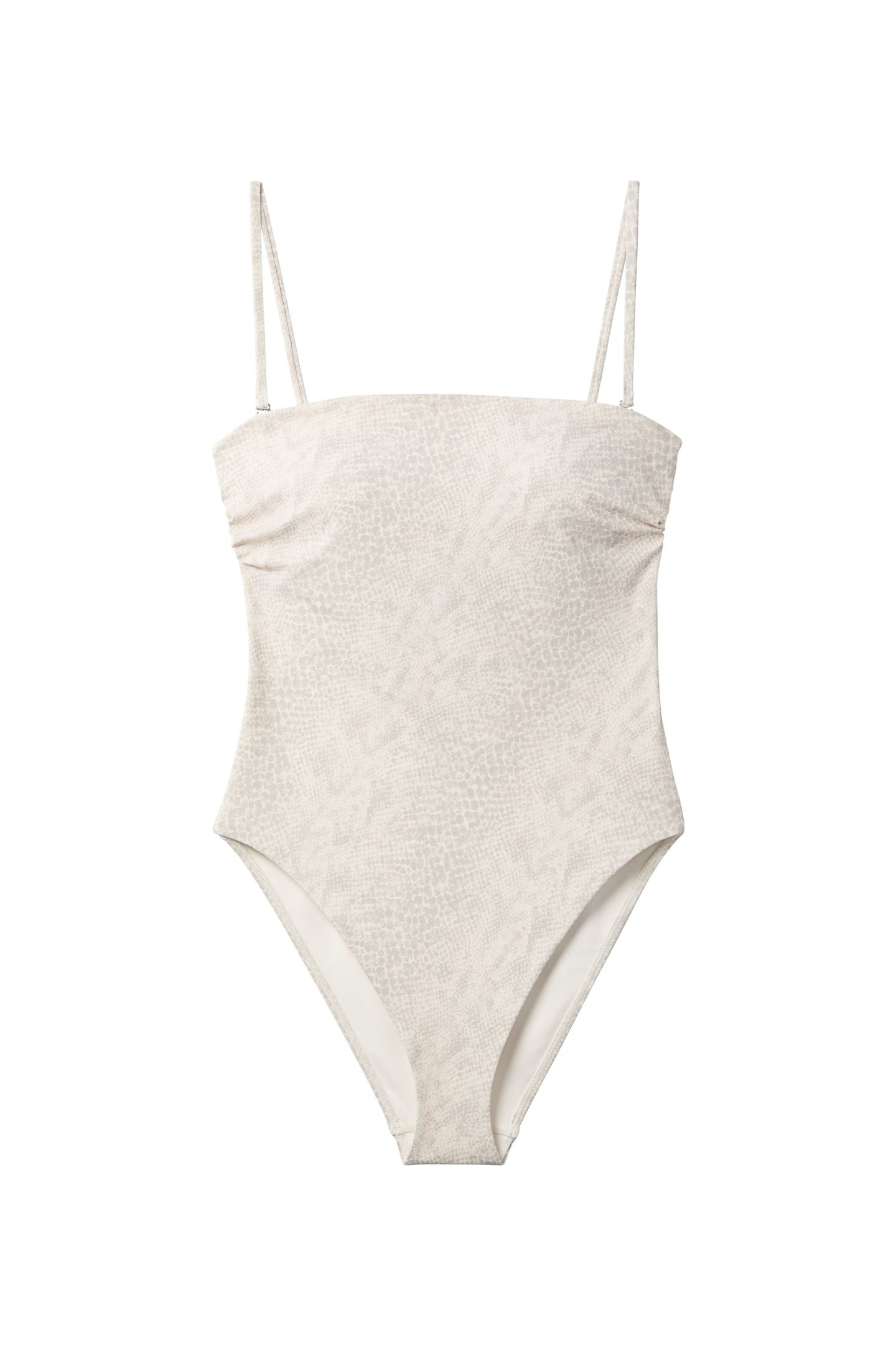 STRAPLESS ONE PIECE STIPPLED SKIN W TOFU 6