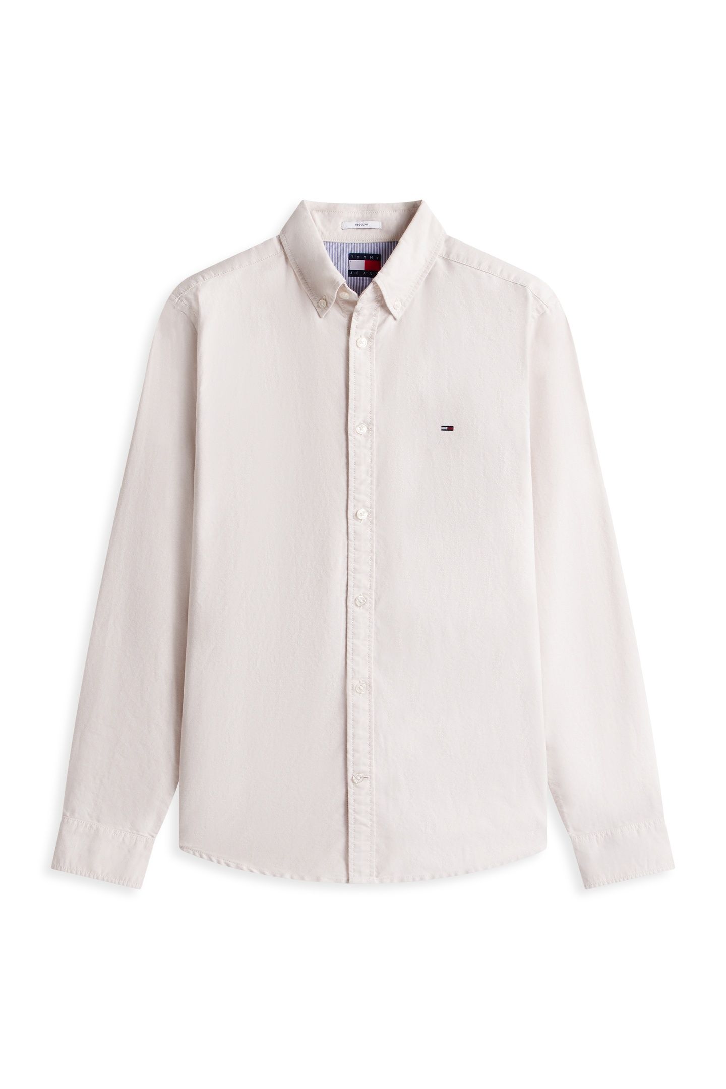 REGULAR OXFORD SHIRT WHITE CLAY 4