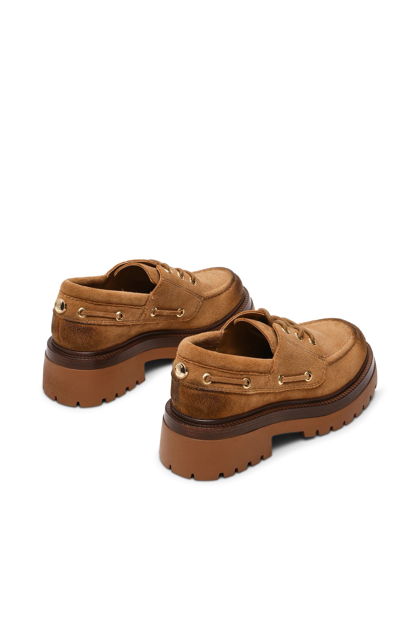 DETROIT FLAT SHOES TAUPE SUEDE 2