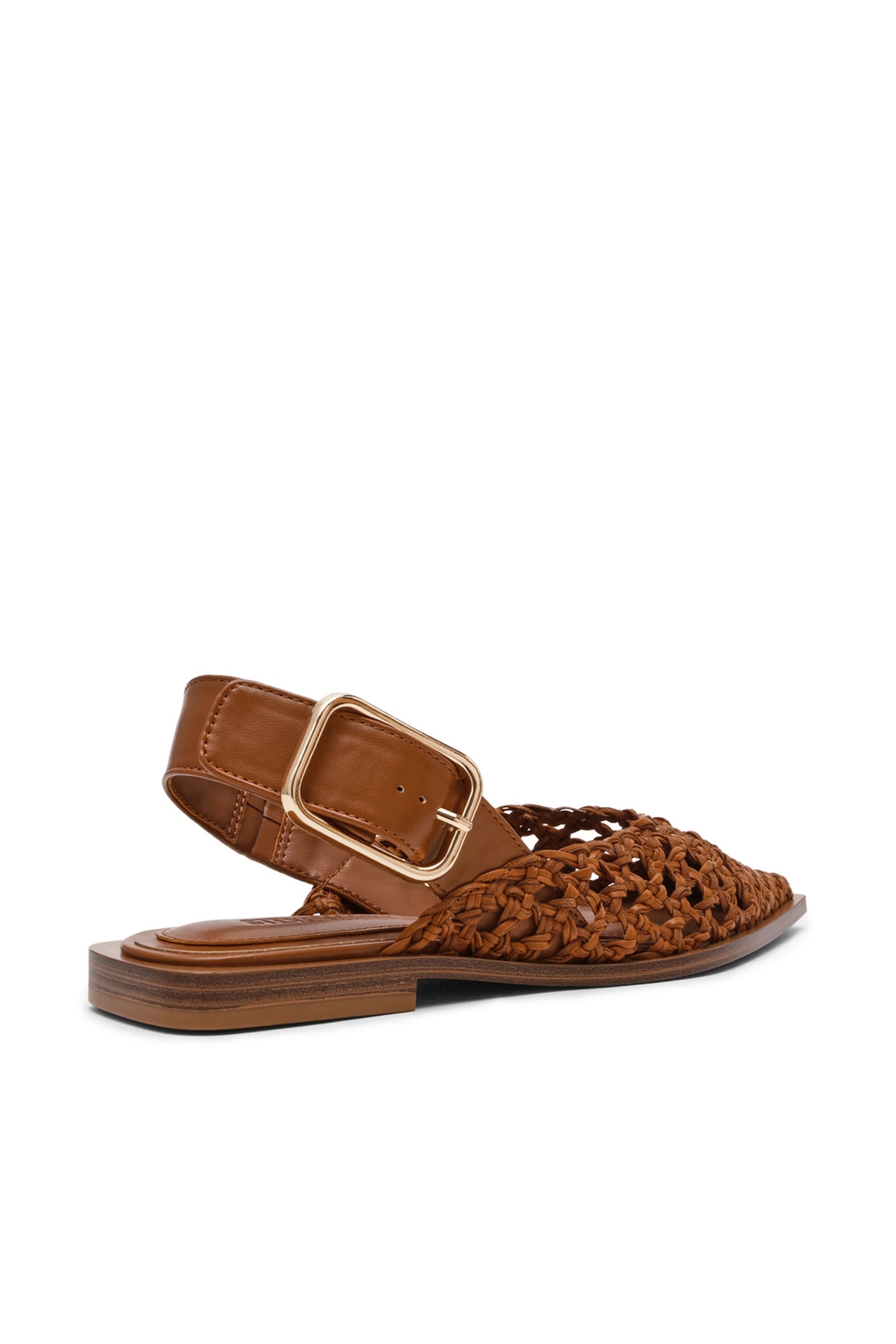SHAY-W FLAT SHOES COGNAC 3
