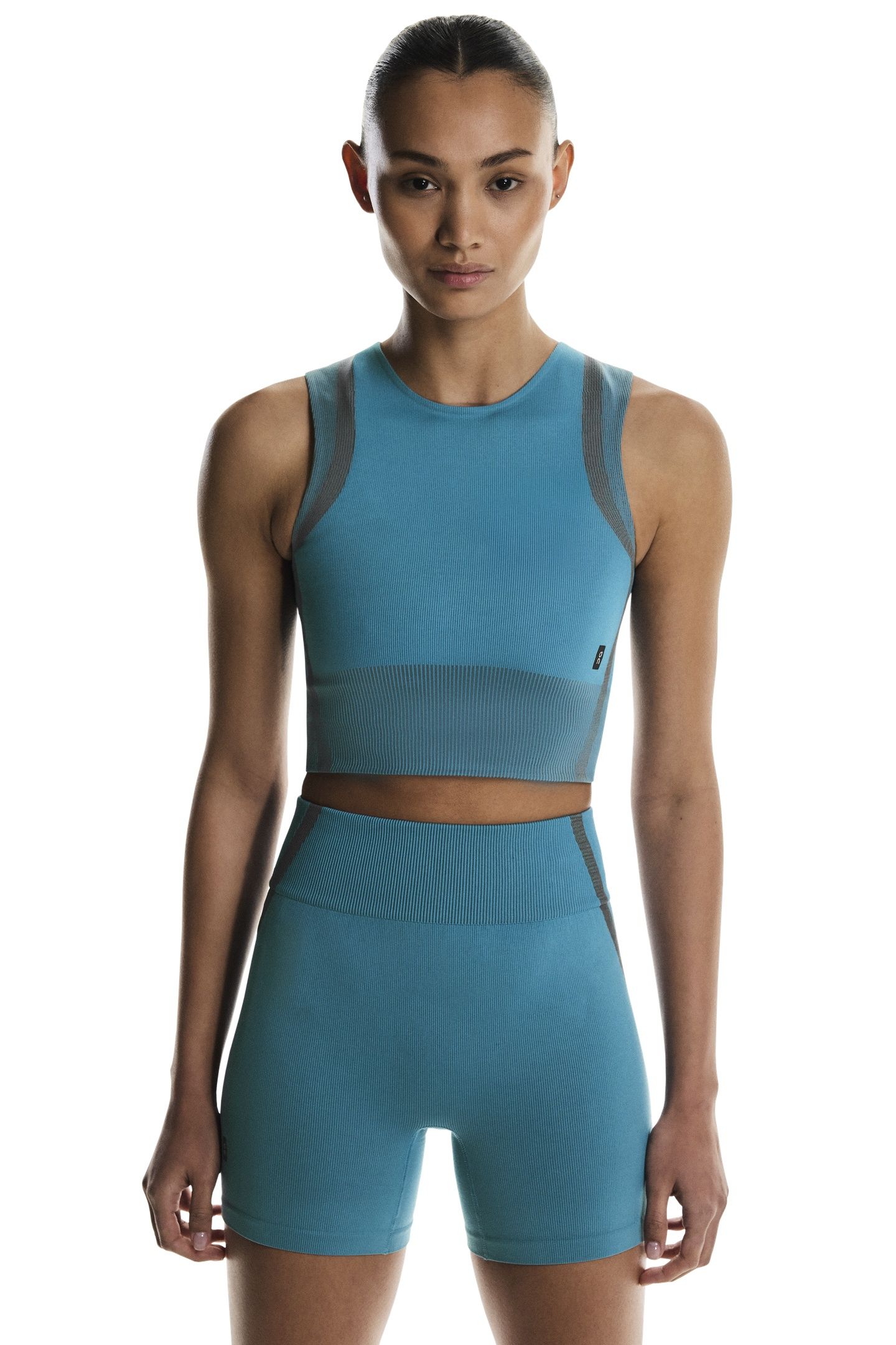 STUDIO KNIT CROP 1 NIAGARA | ROCK 2