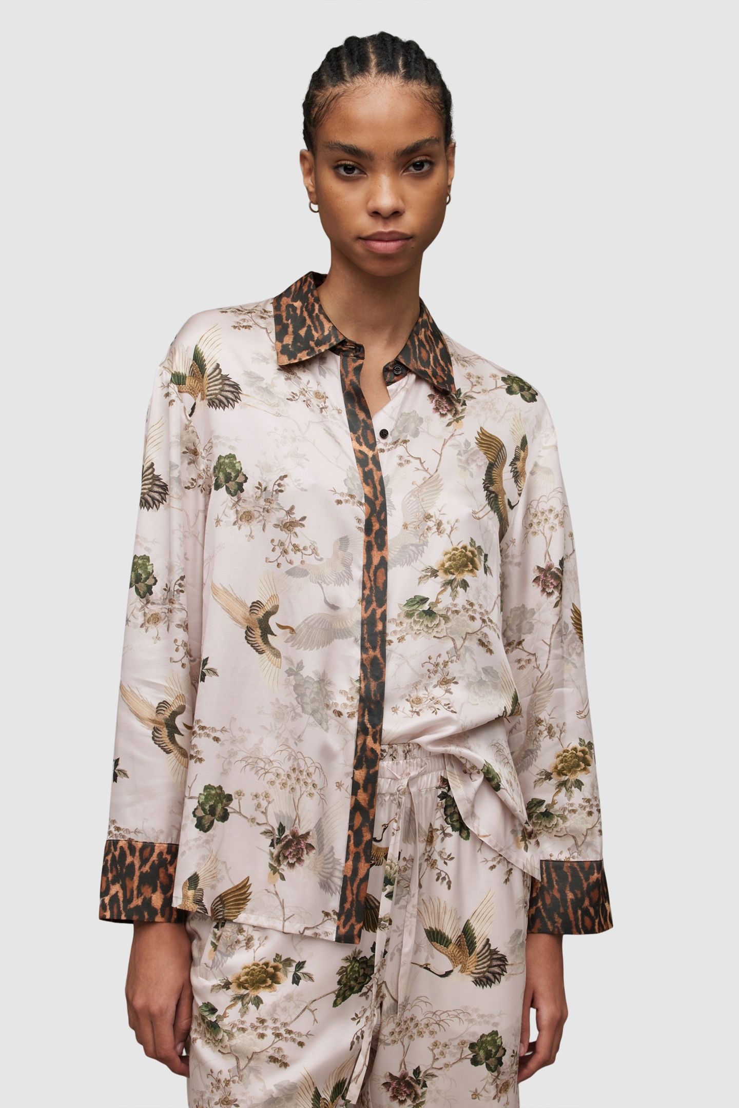 SOFI PEGGY PJ SHIRT DUSTY PINK 1