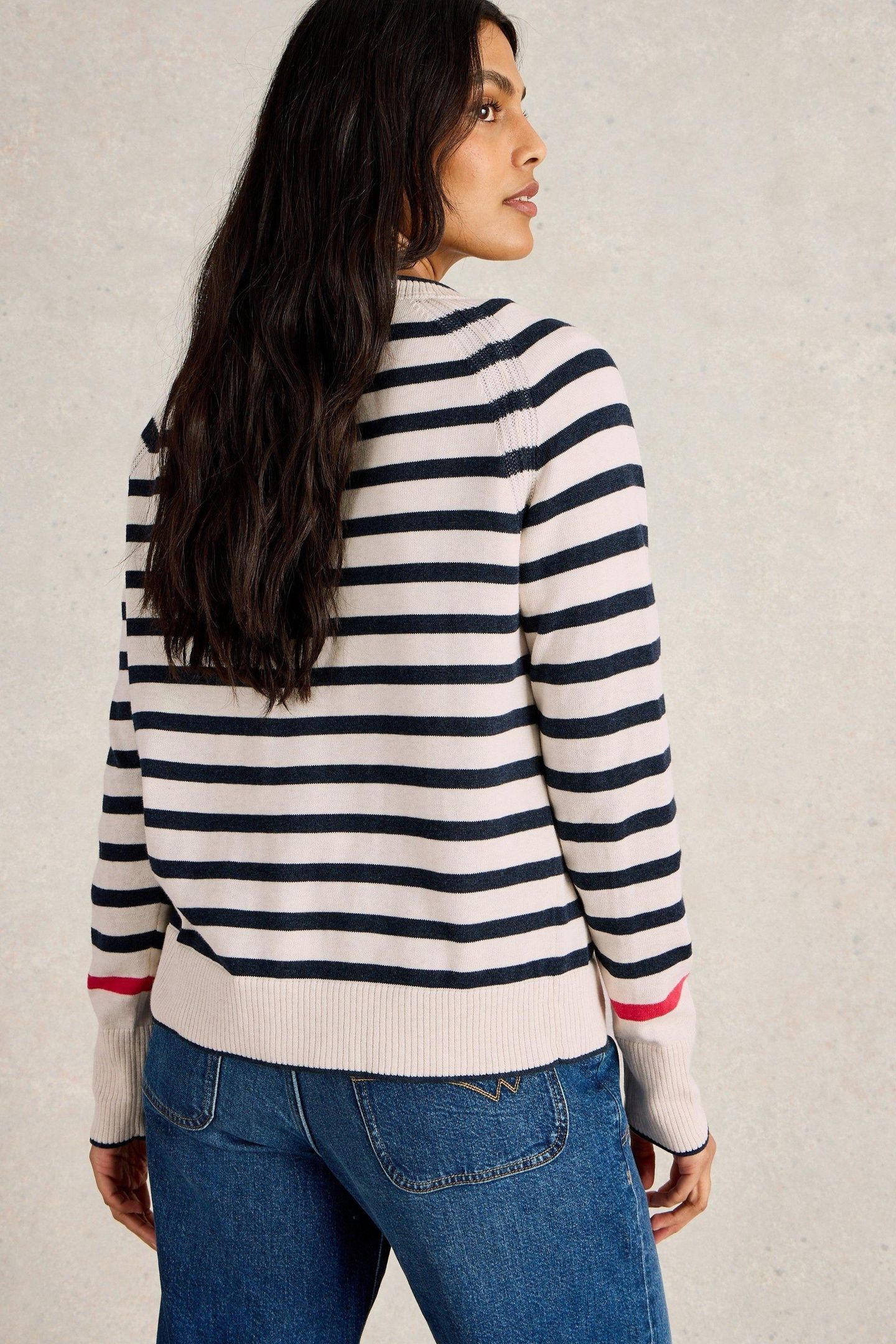 LULU EMBROIDERED CARDI WHITE MULTI 4