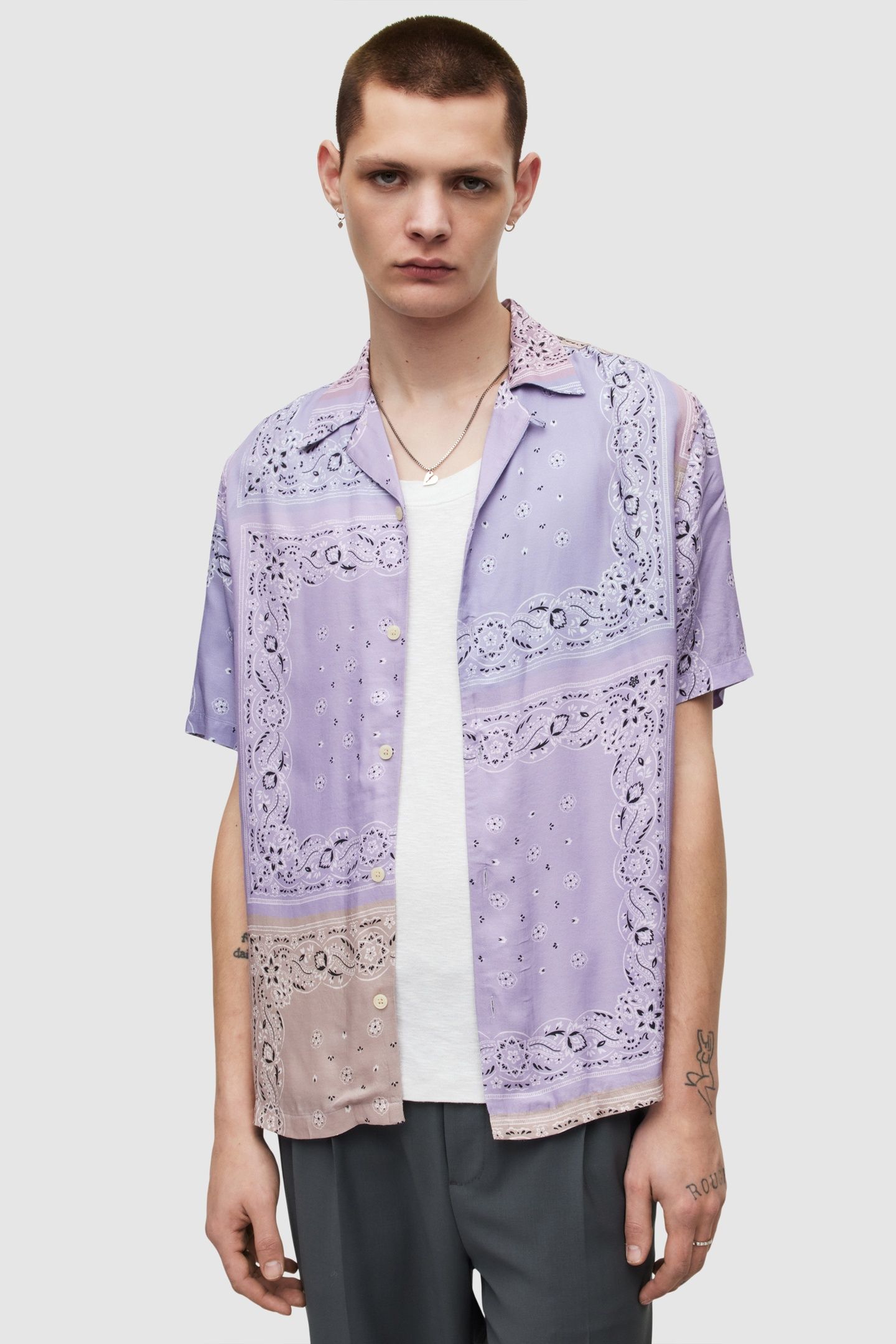 TIKAL SS SHIRT LILAC 2