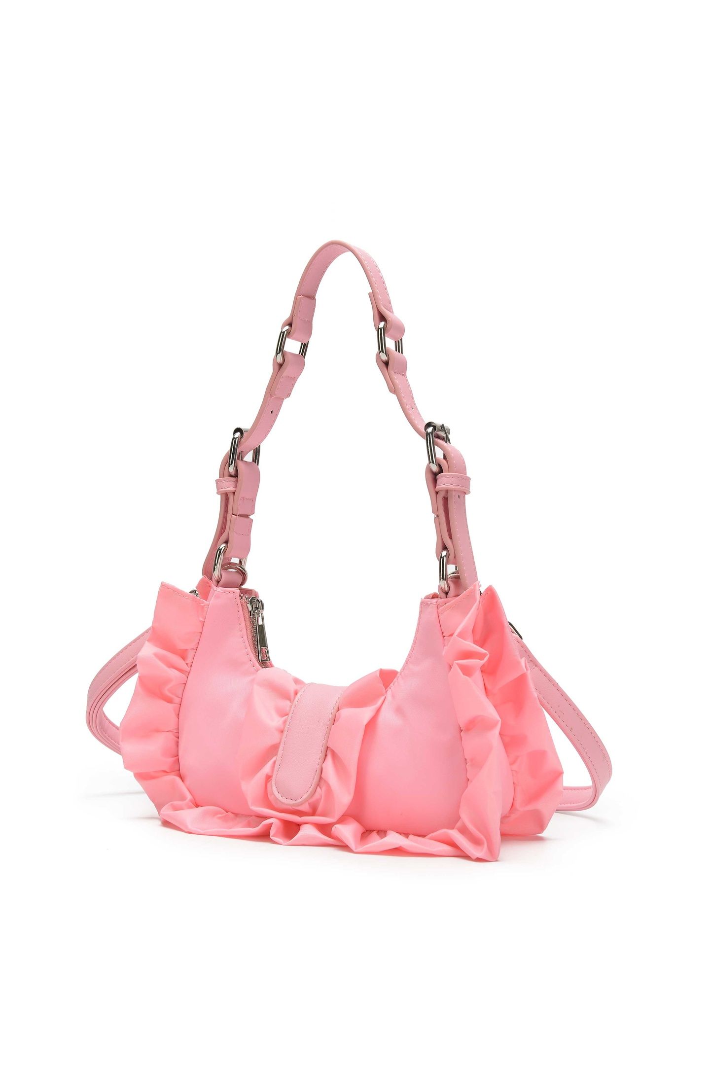 PALMA RUFFLE RECYCLED NYLON LIGHT PINK 3