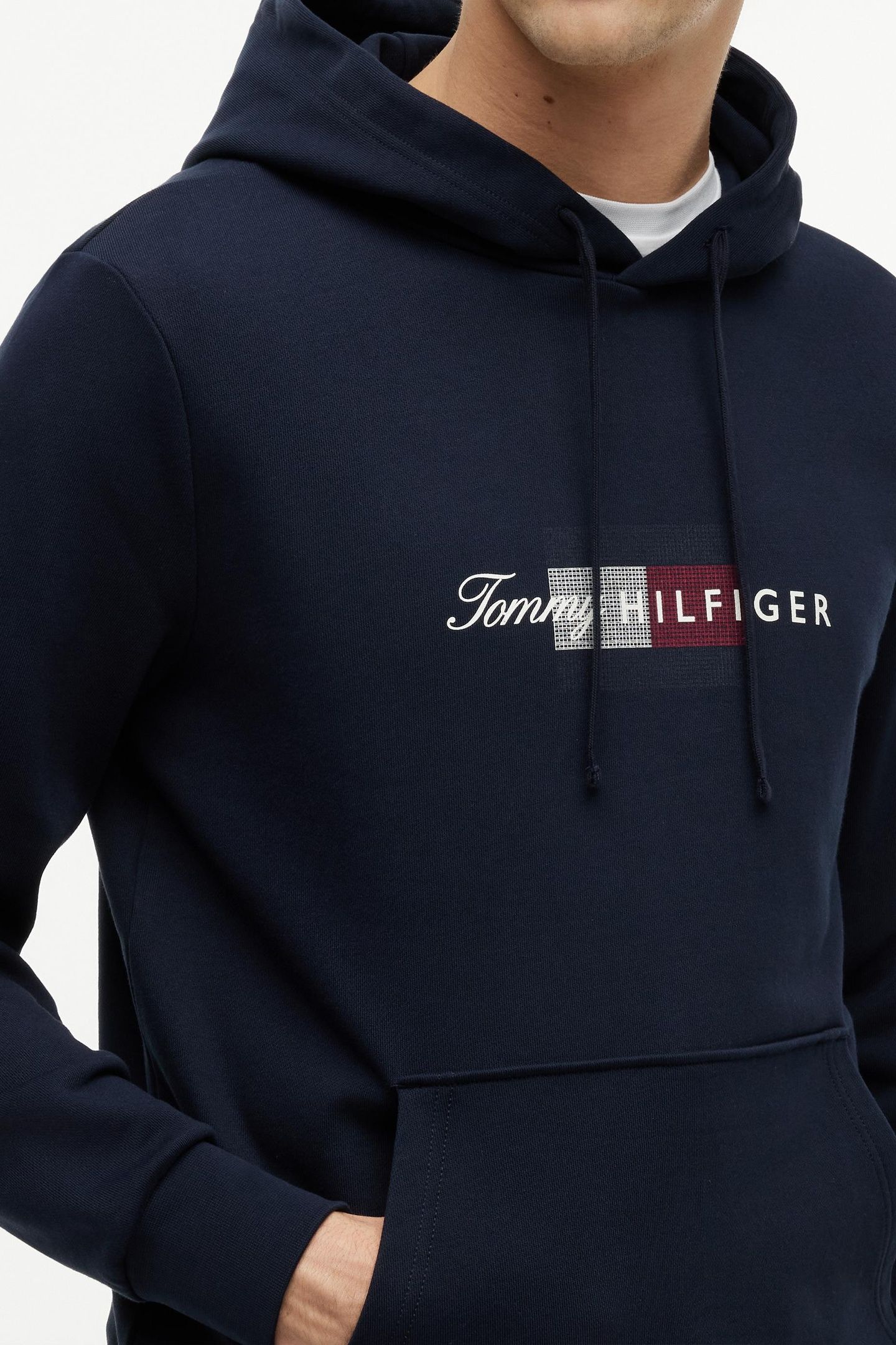 SCRIPT FLAG HOODIE DESERT SKY 5