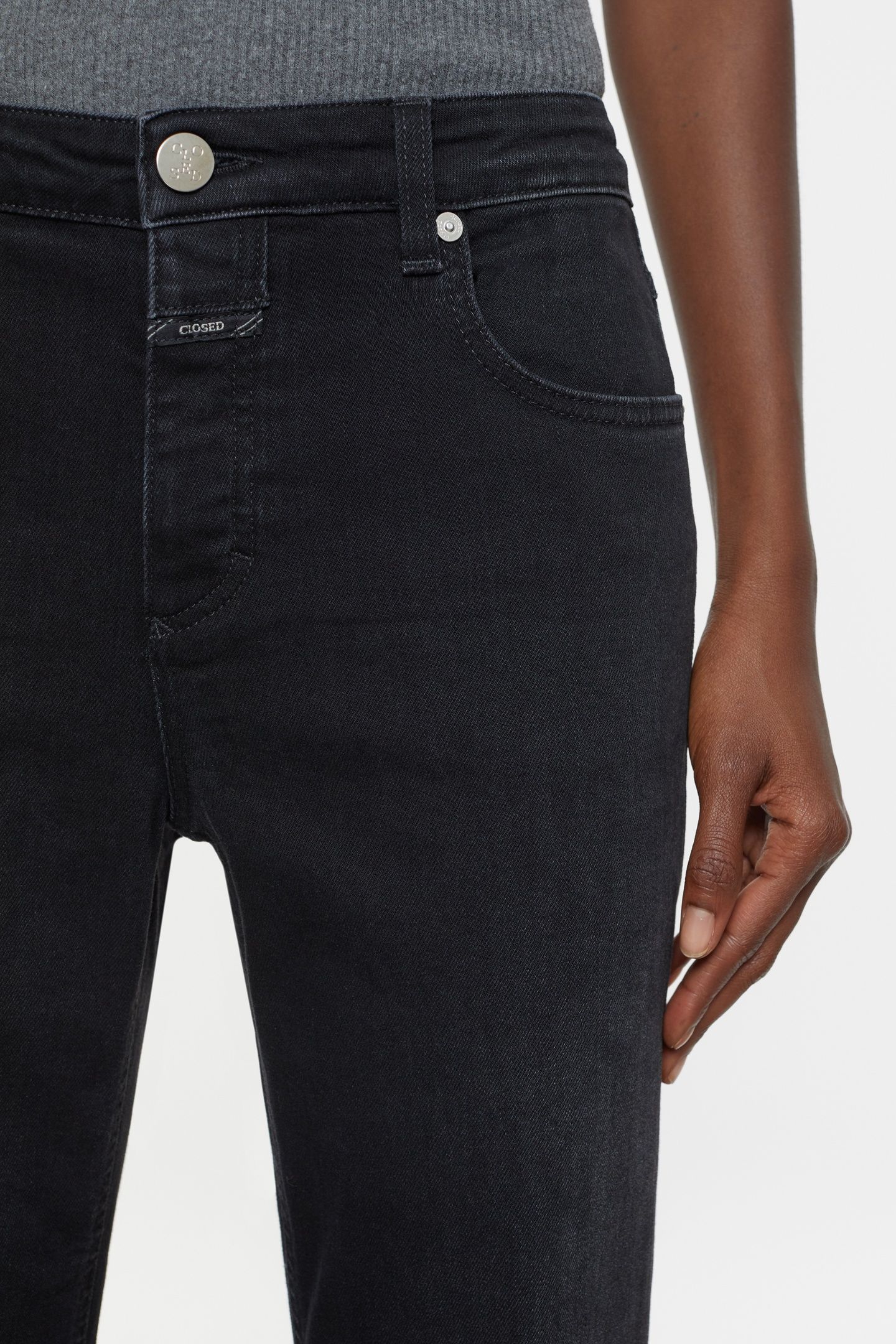 GILLAN JEANS DARK GREY 10