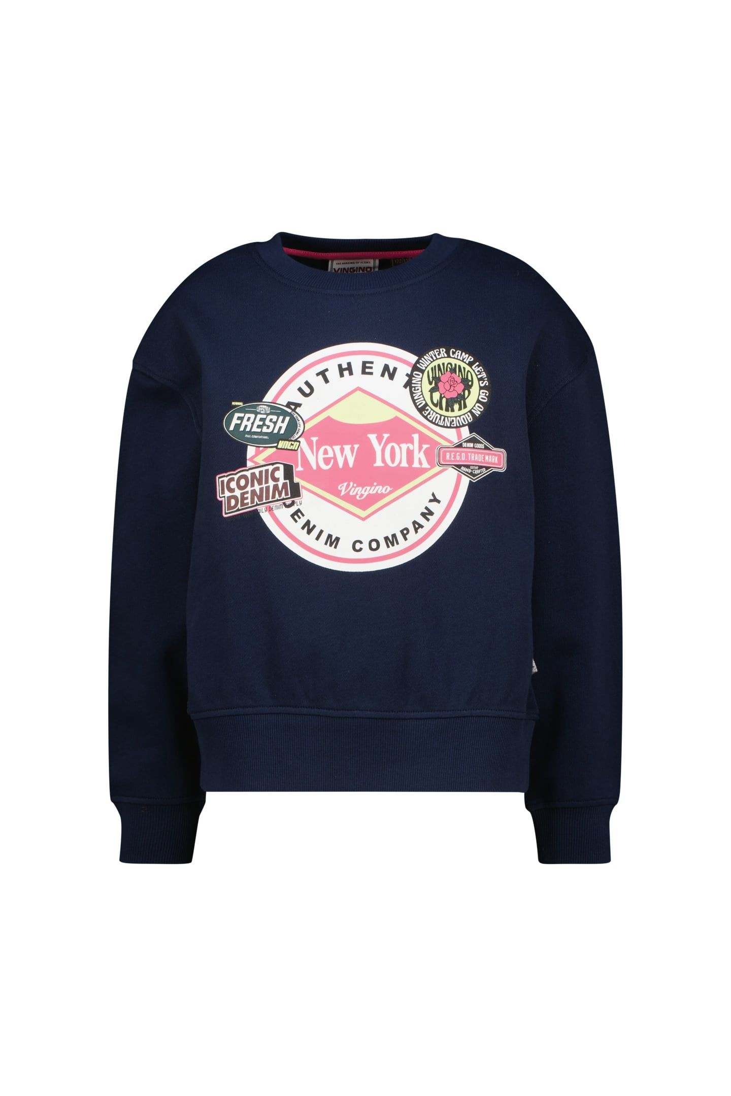 GIRLS NALIEN SWEATER DARK BLUE 1