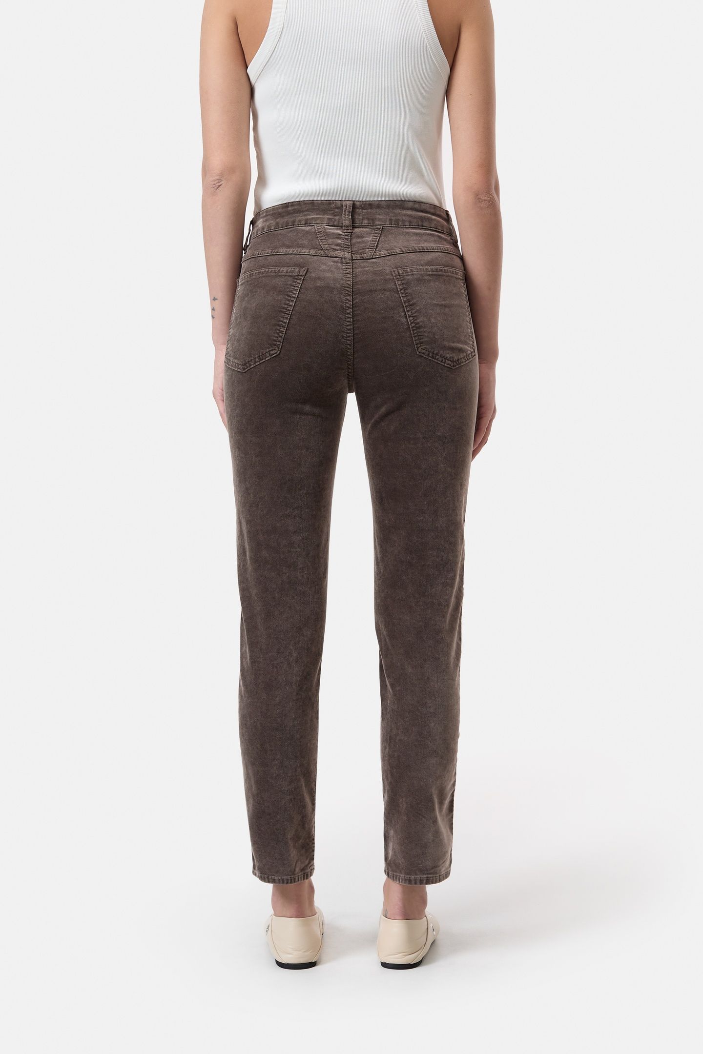 PEDAL PUSHER PANTS MOCHA 2