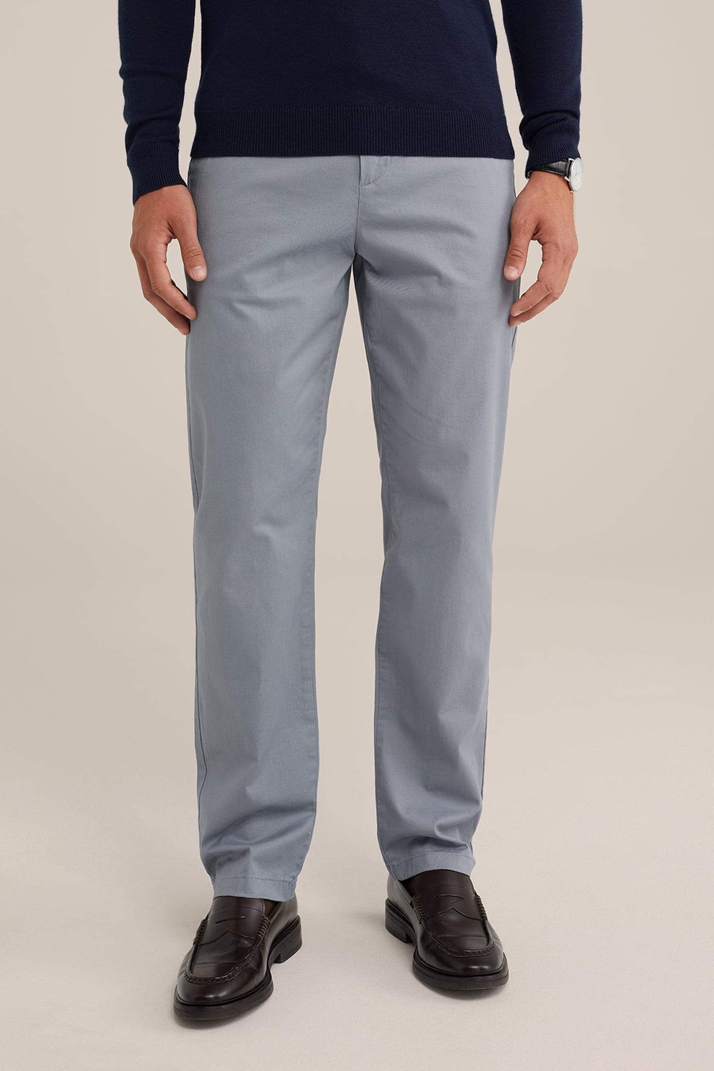 CHINO GREYISH BLUE 1