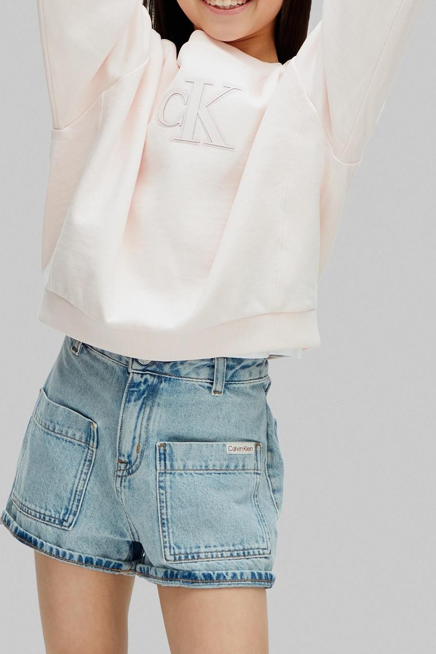 GIRLS CREWNECK SWEATSHIRT PEARL 4