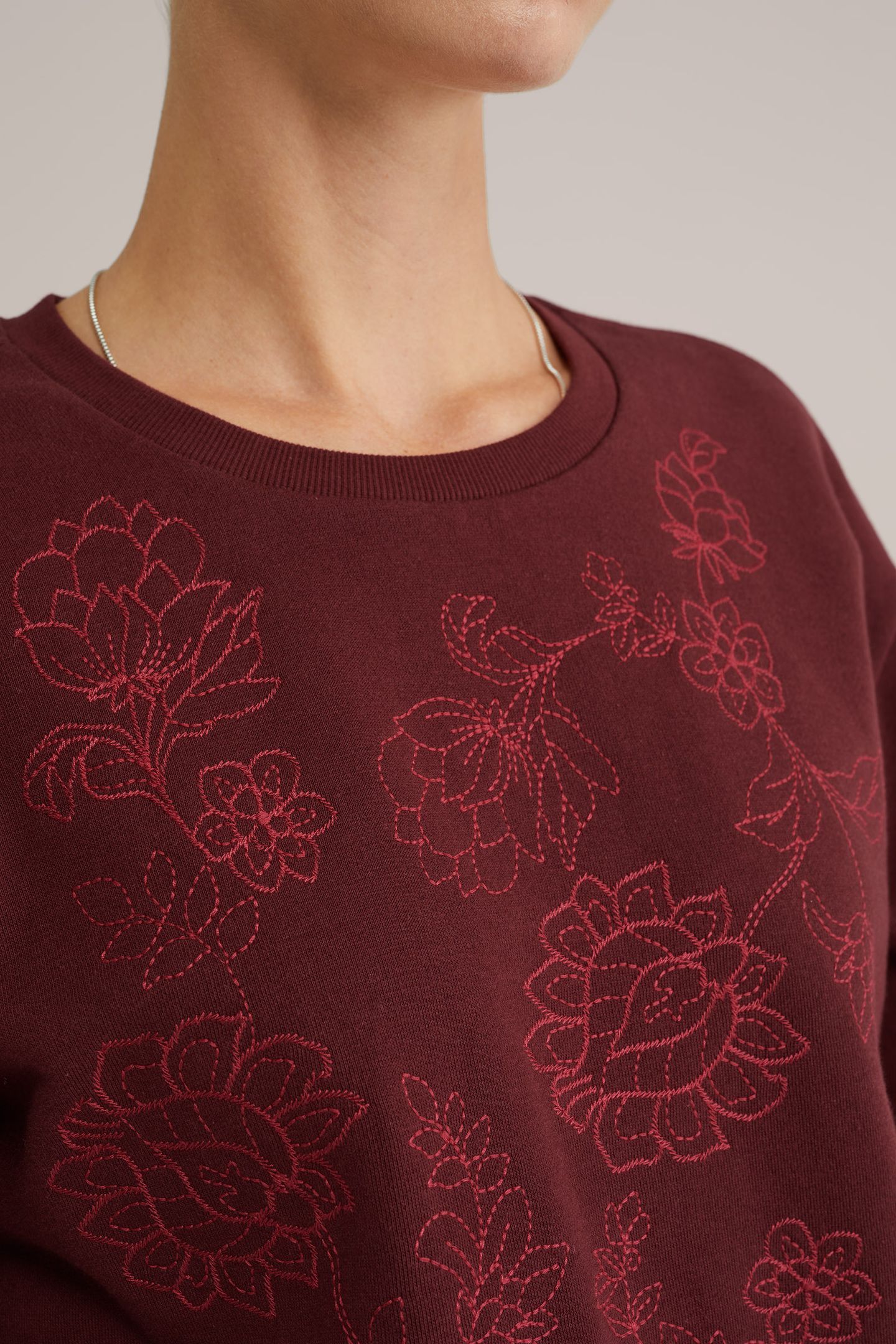 SWEATER BURGUNDY RED 5