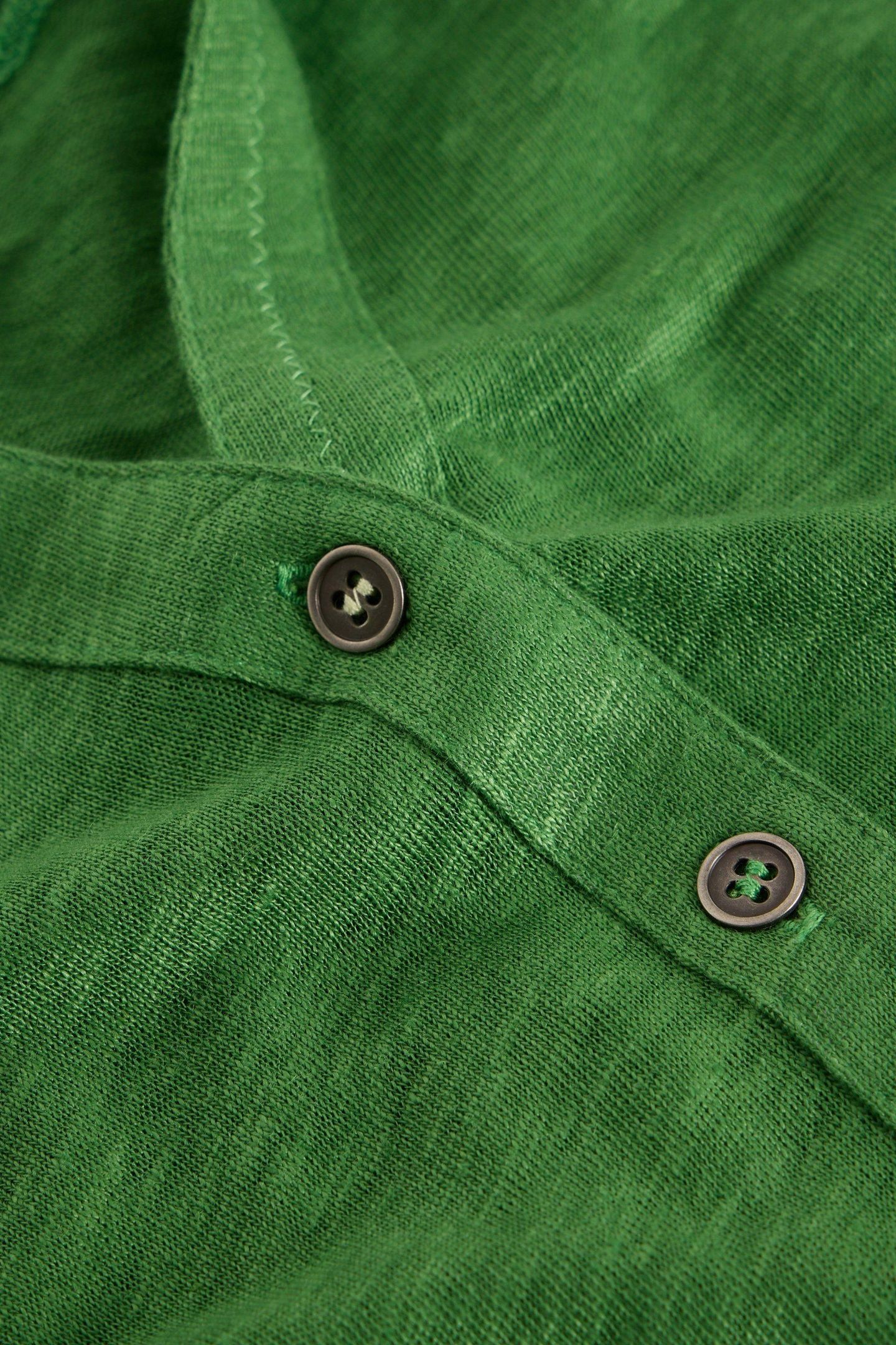 CHARLIE LINEN SHIRT MID GREEN 6
