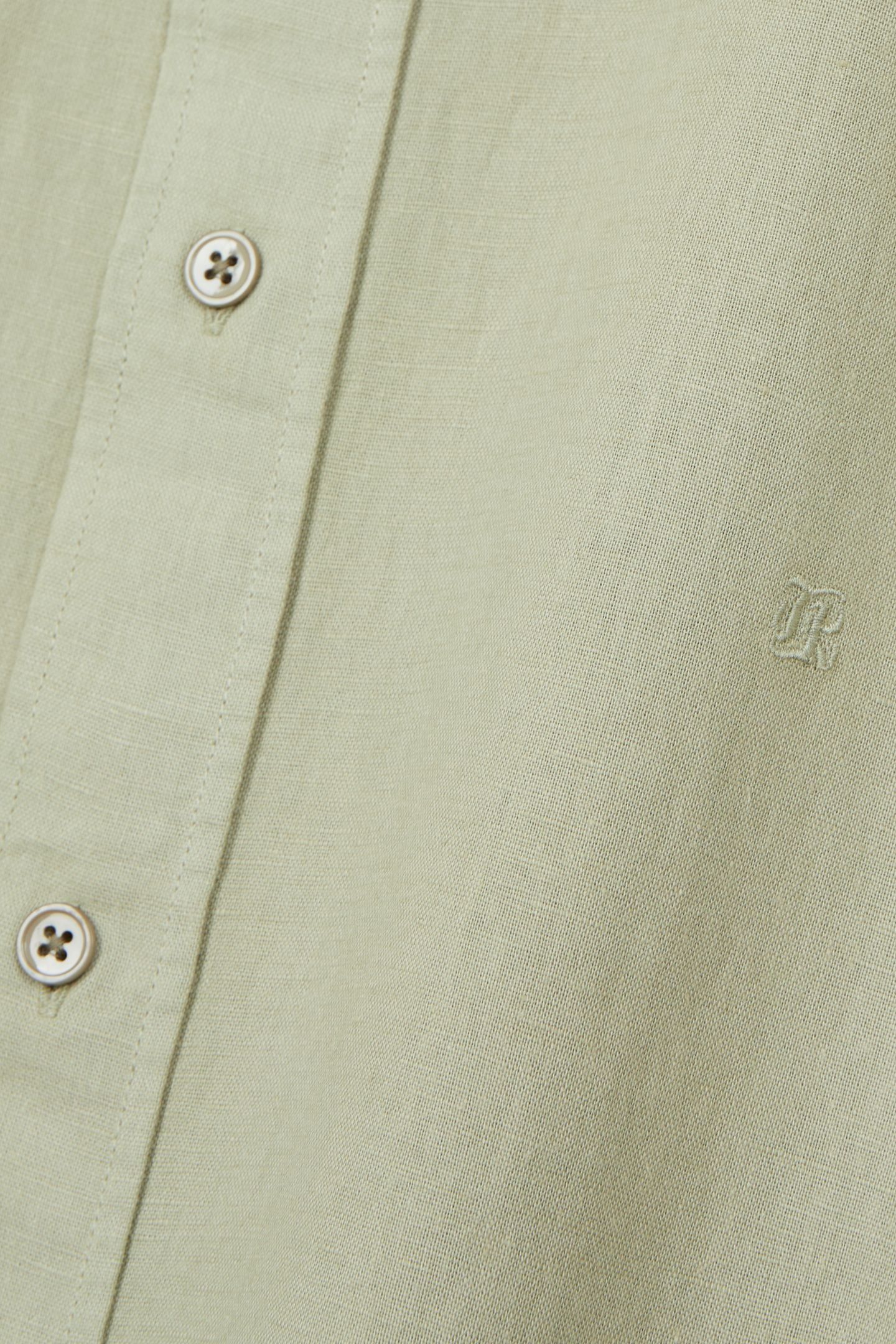LONG-SLEEVED SHIRT WITH OFFICE COLLAR KAKI GREY 6