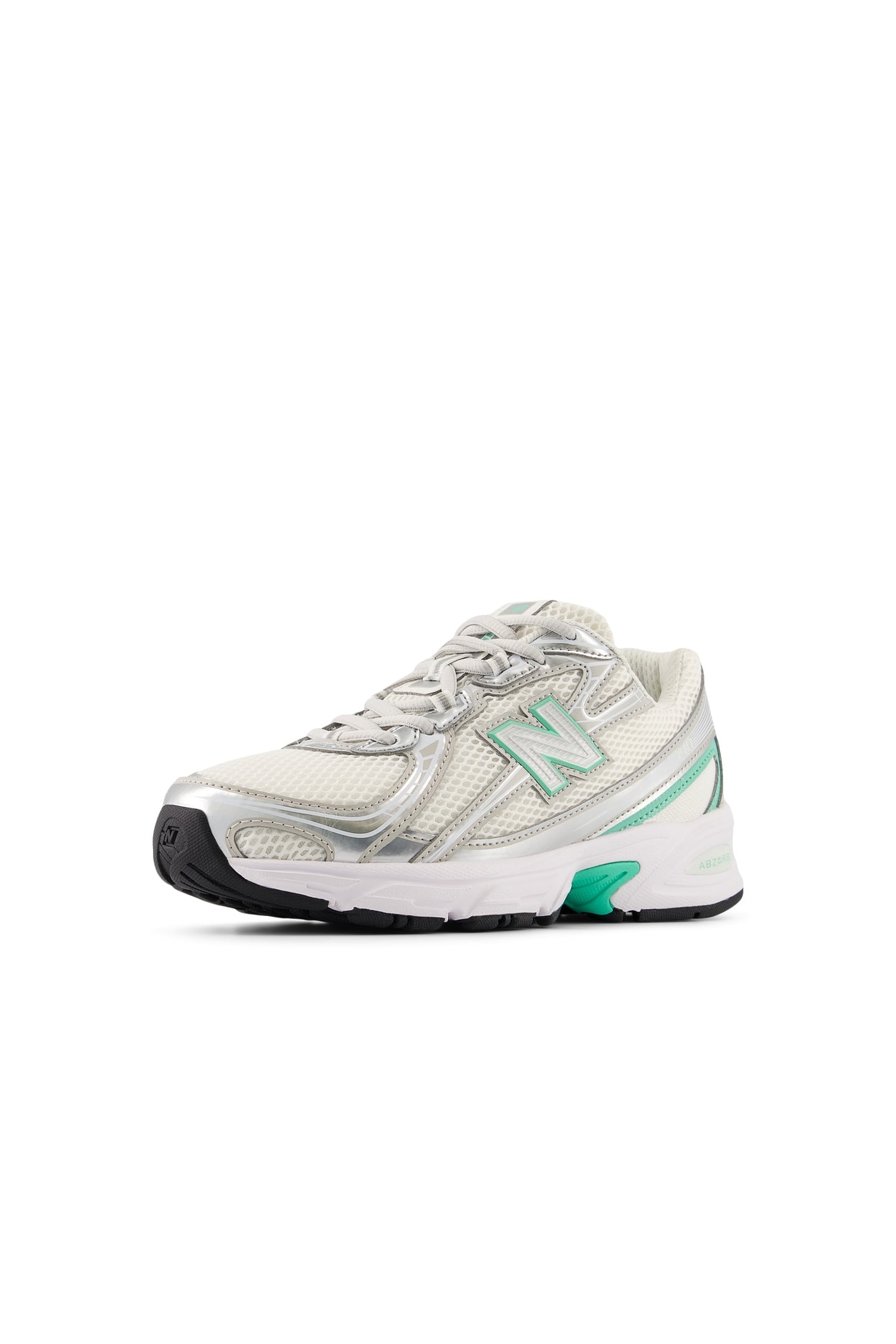 GRADE GIRLS 740 LACE SILVER METALLIC 4