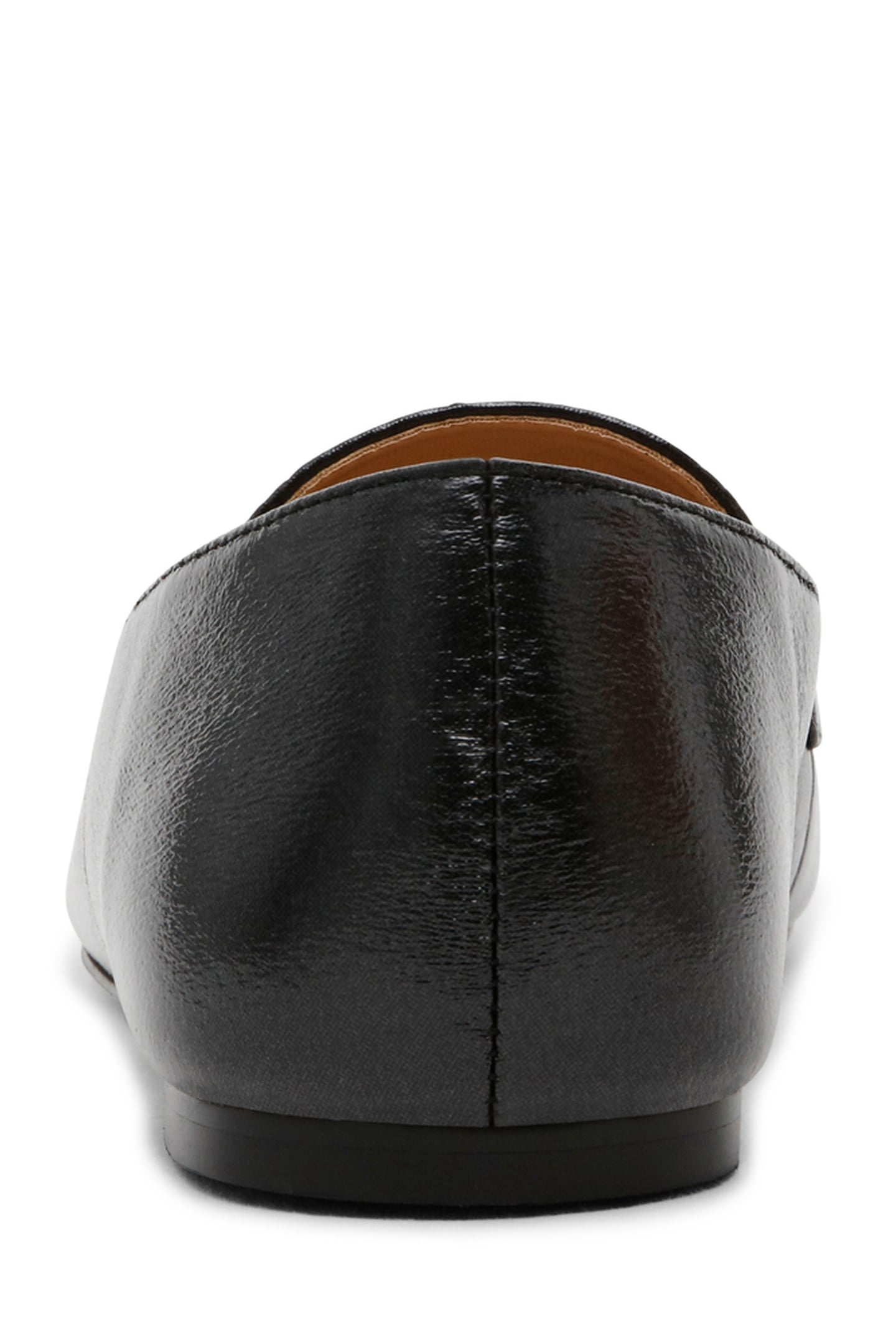 MONARC FLAT SHOES BLACK CRINKLE 5
