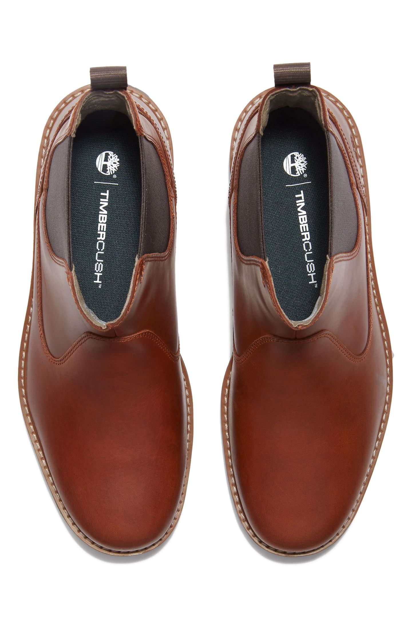 BRITTON ROAD MID CHELSEA BOOT BROWN FULL GRAIN 6