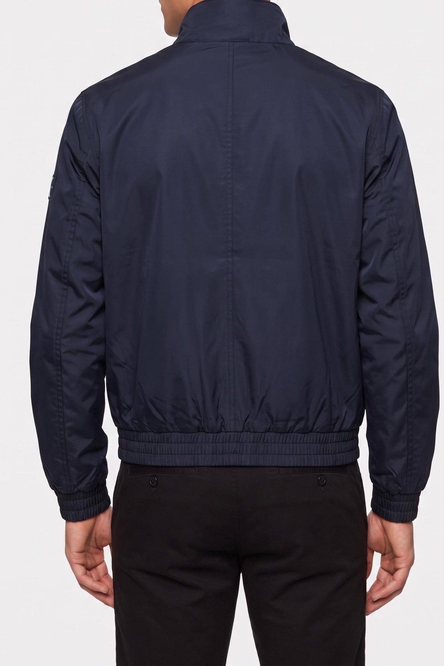 LONG SLEEVE PADDED HARRINGTON DARK SAPPHIRE 2