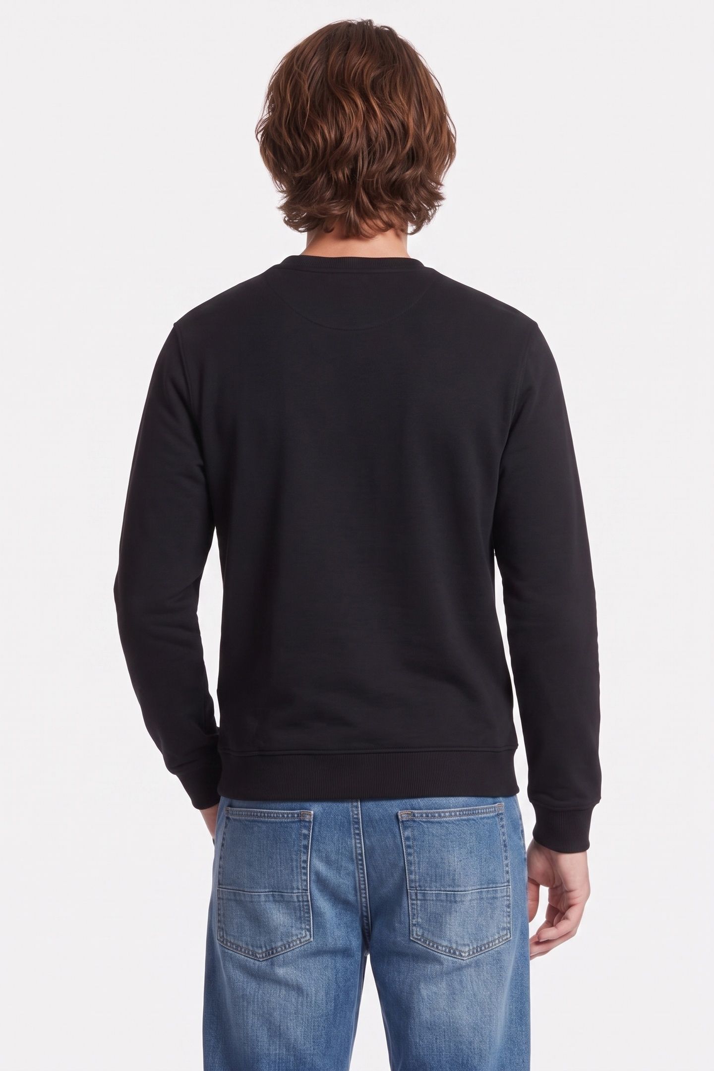 GUESS ECO BEAU CN SWEATSHIRT JET BLACK A996 2