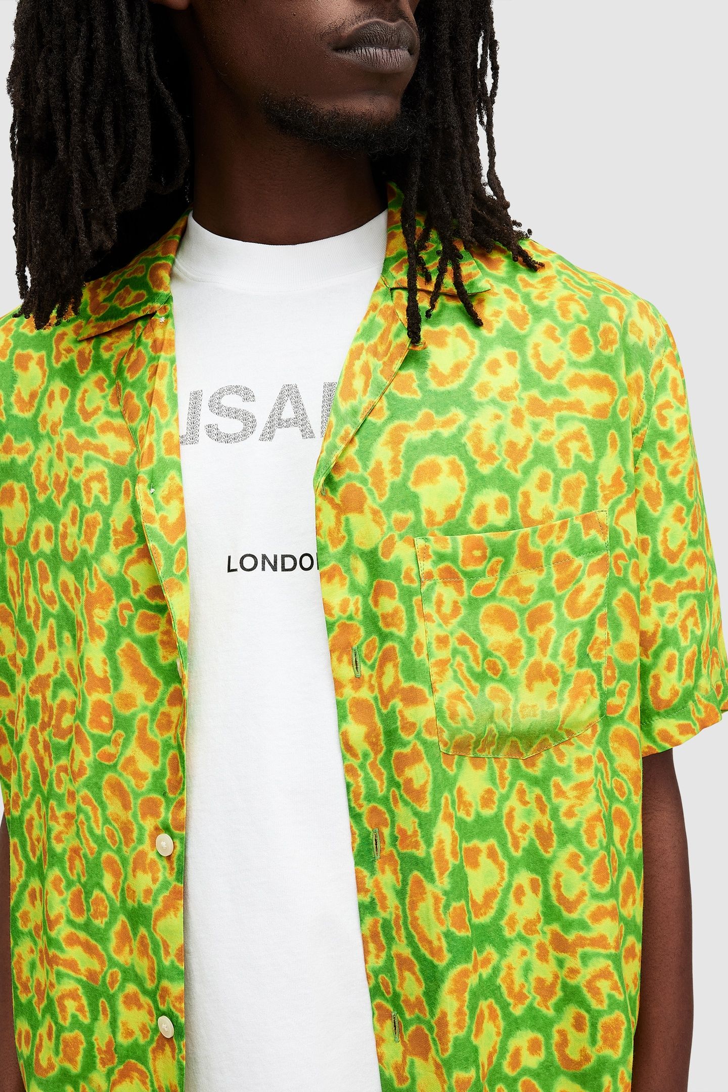 LEOPAZ SS SHIRT LIZARD GREEN 7