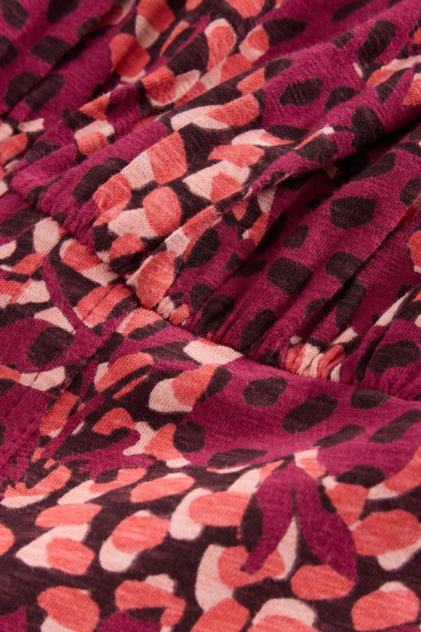 AIMEE JERSEY DRESS PLUM MULTI 7