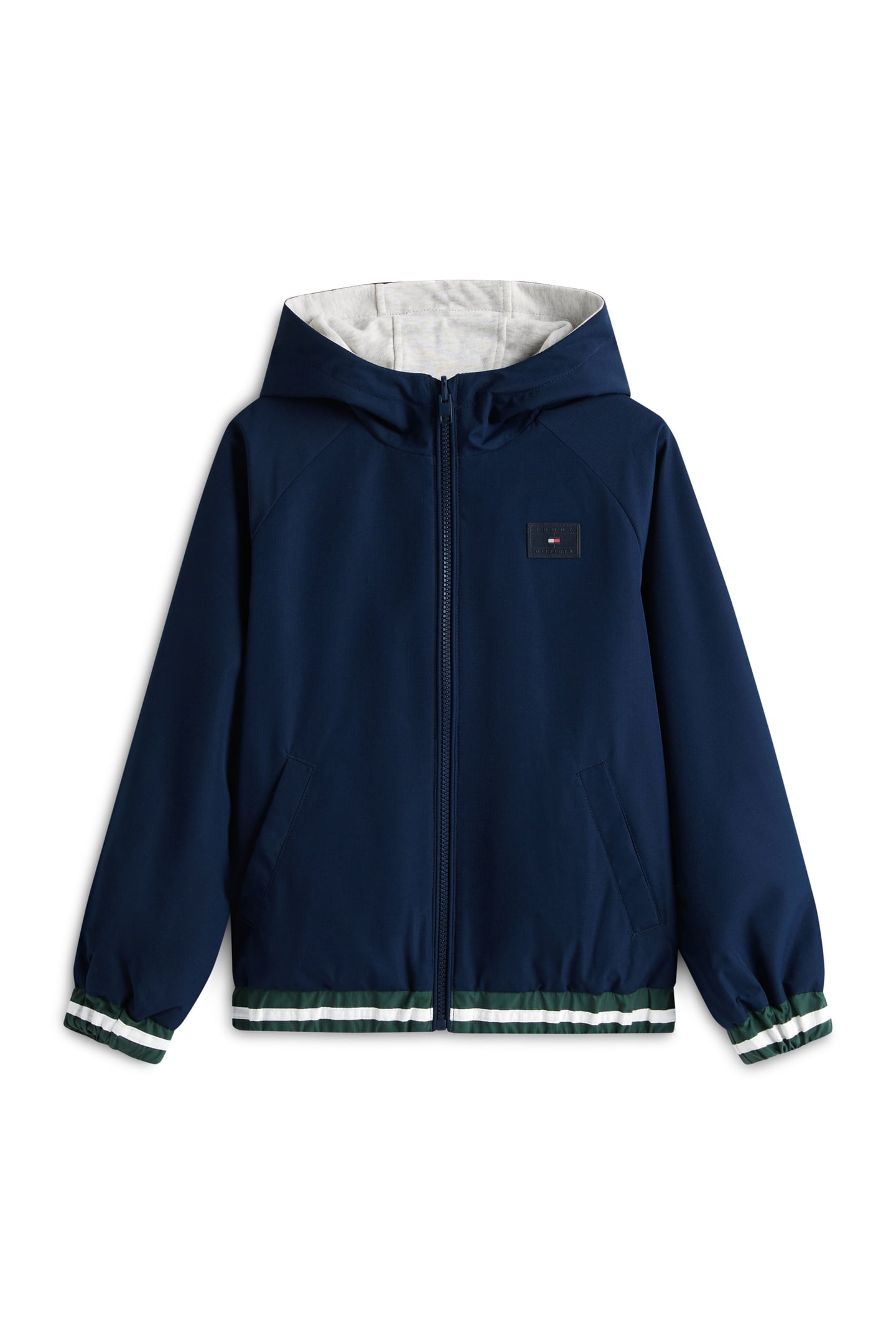 BOYS REVERSIBLE HOODED JACKET DARK NIGHT NAVY 6