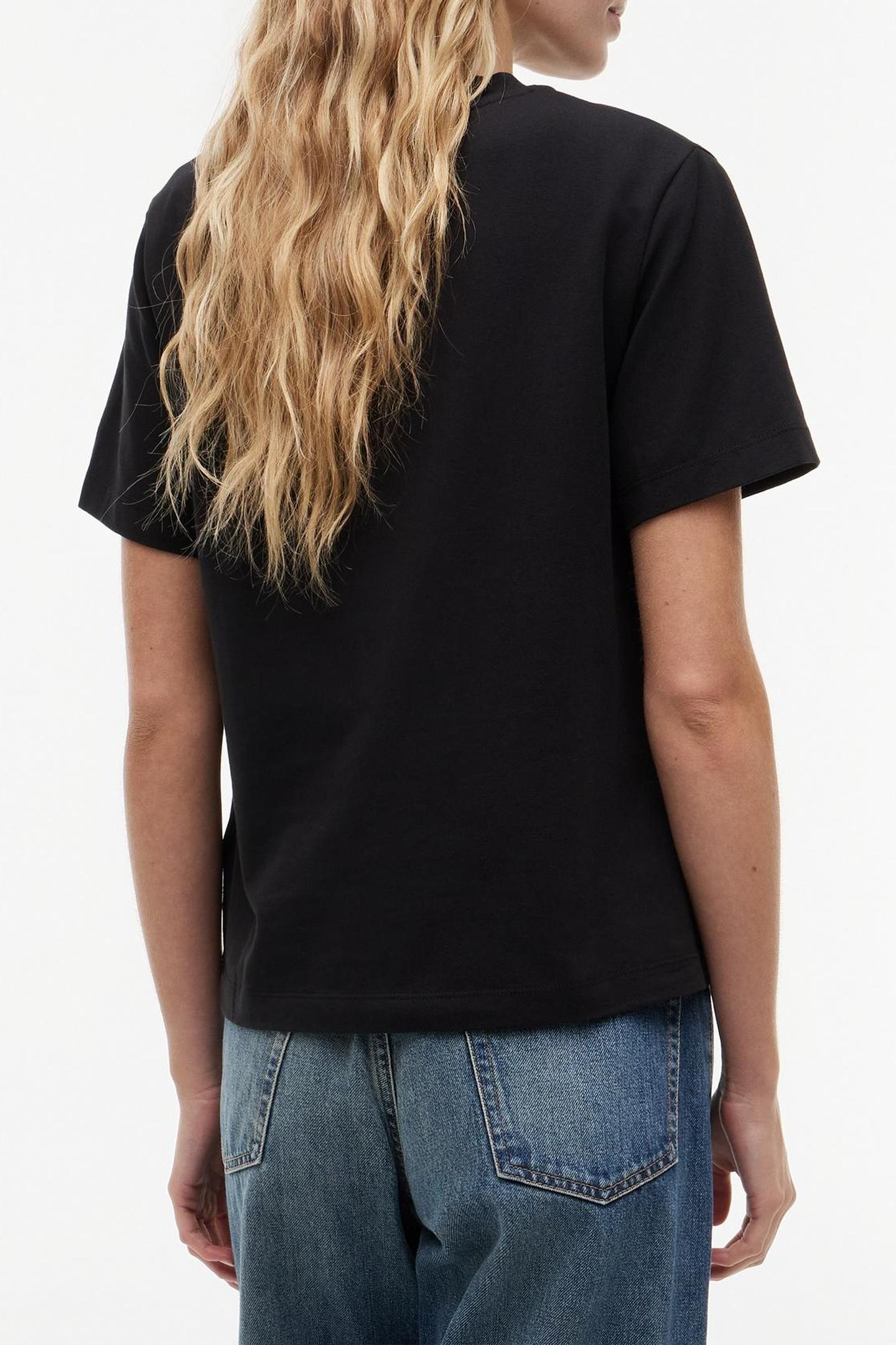 TH SCRIPT REGULAR C-NECK BLACK 2