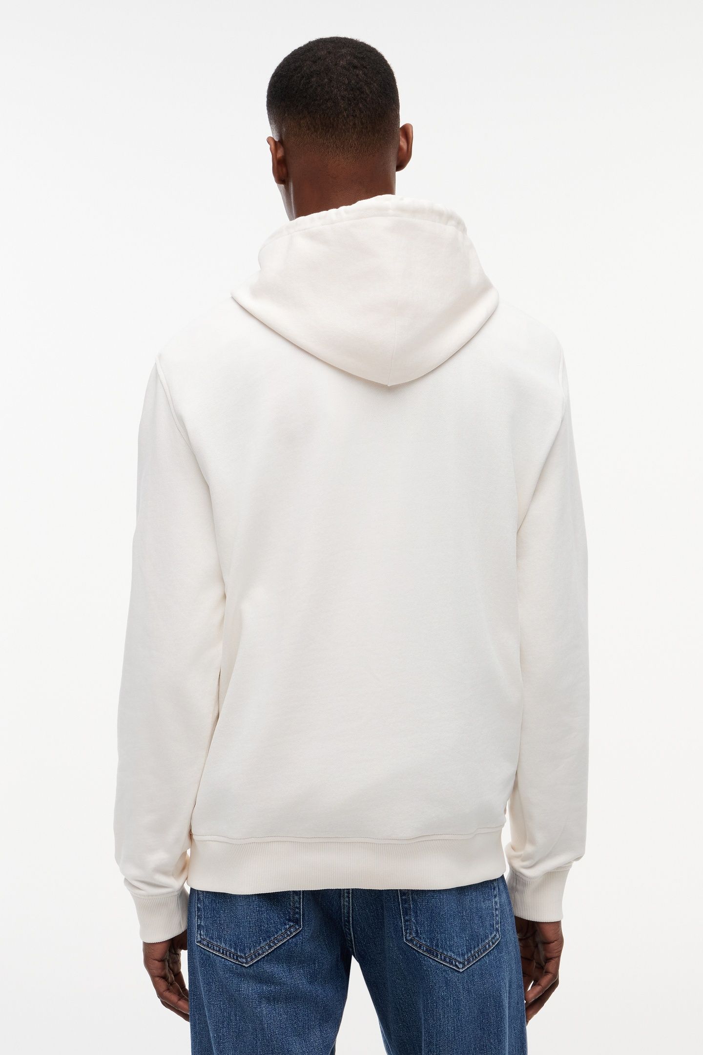 REGULAR REPEAT HOODIE ANCIENT WHITE 2