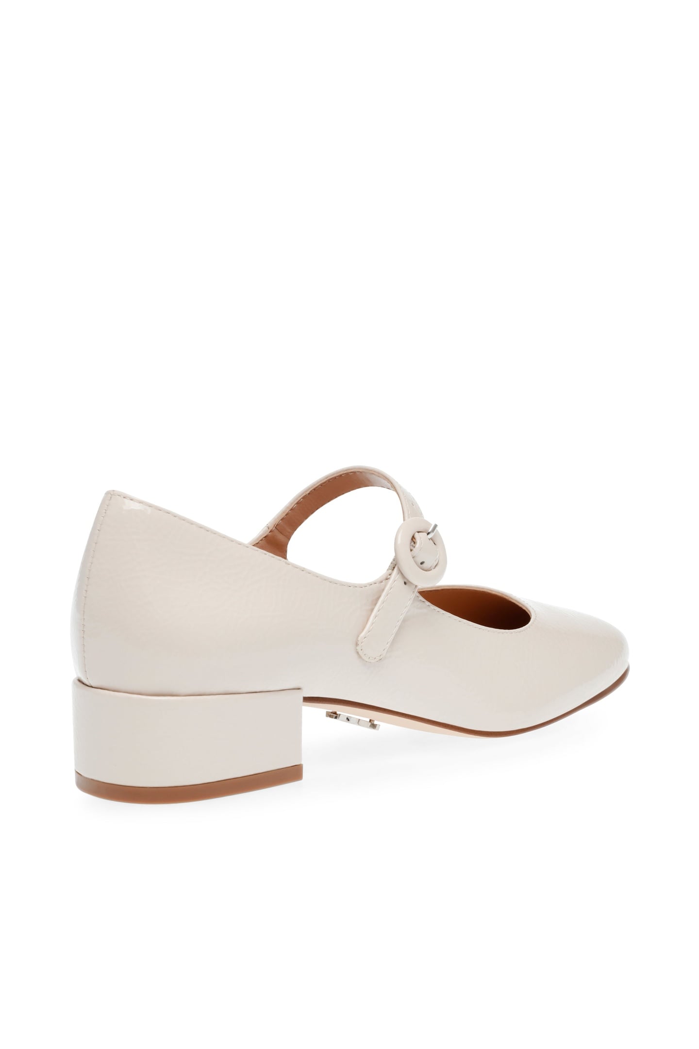 SESSILY SANDALS BONE PATENT 2