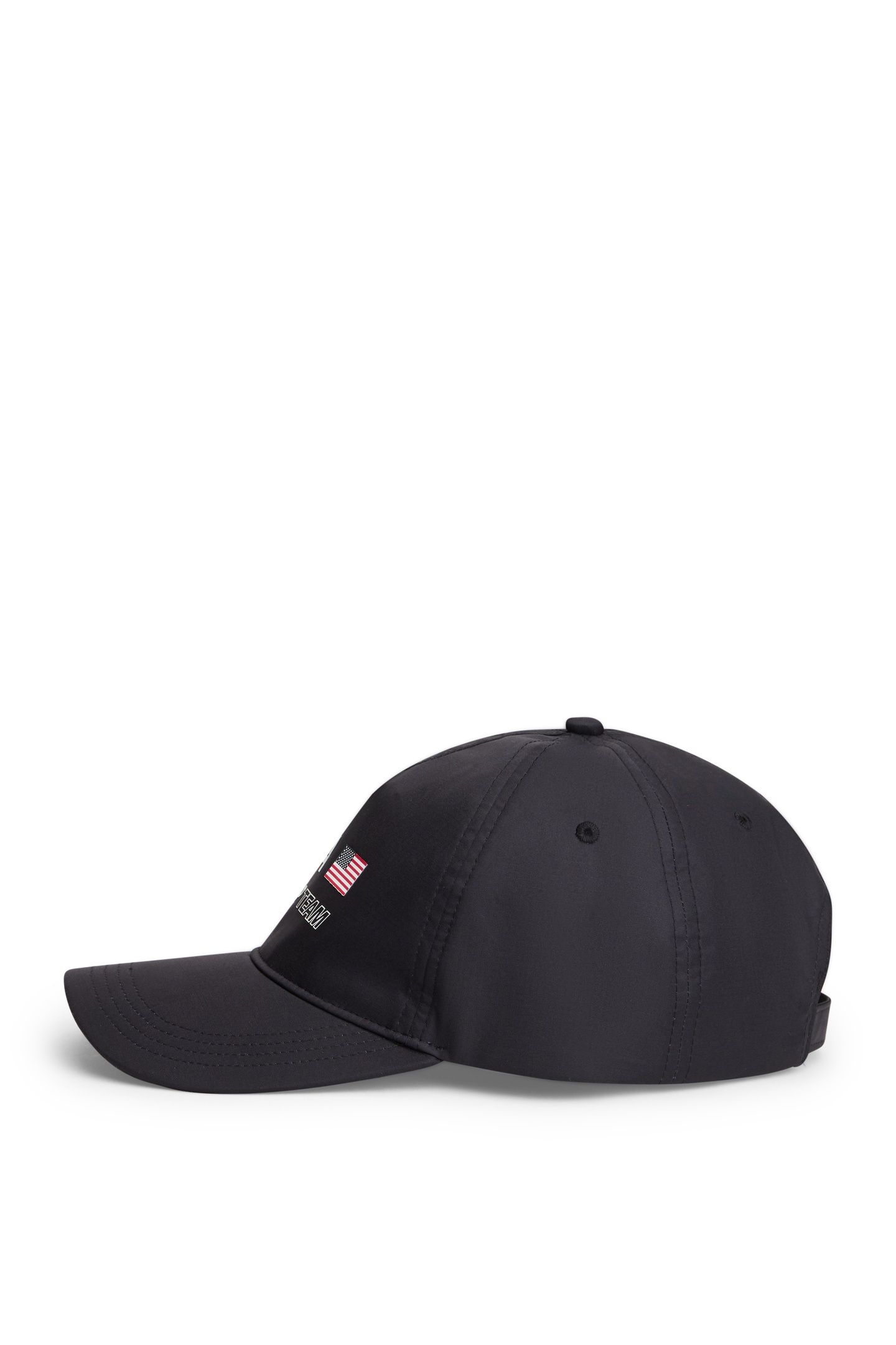 UNISEX US SAILGP SOFT 6 PANEL CAP BLACK 3