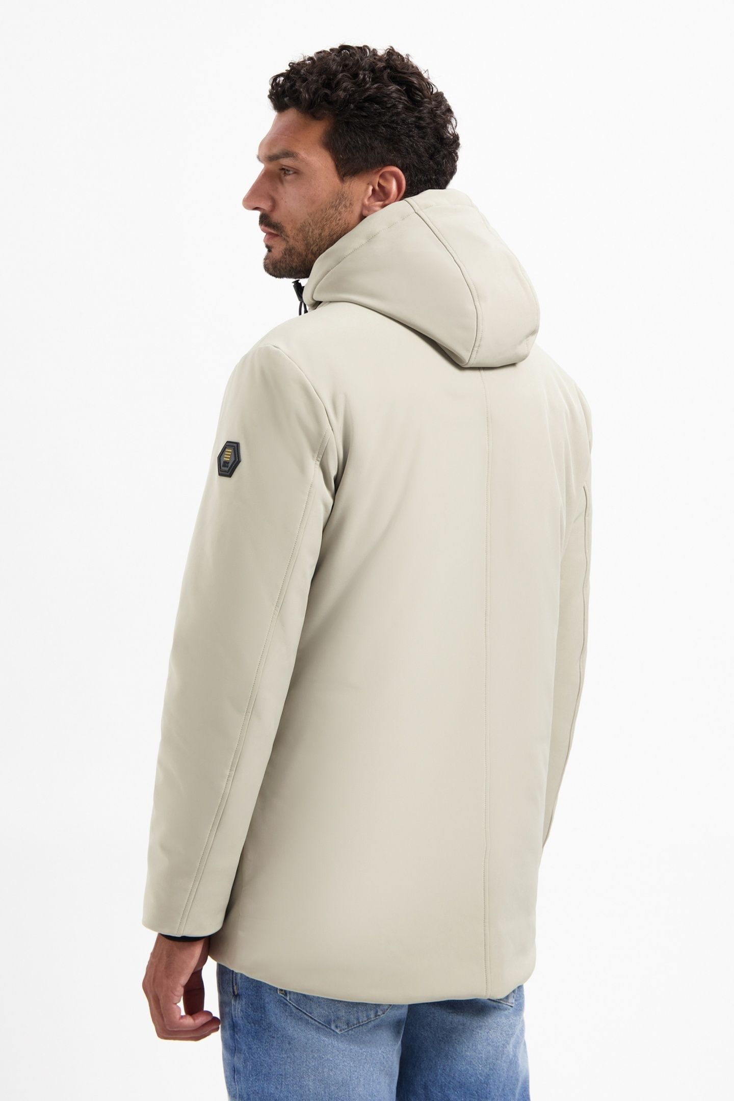 JACKET LONG SOFT SHELL STONE 2