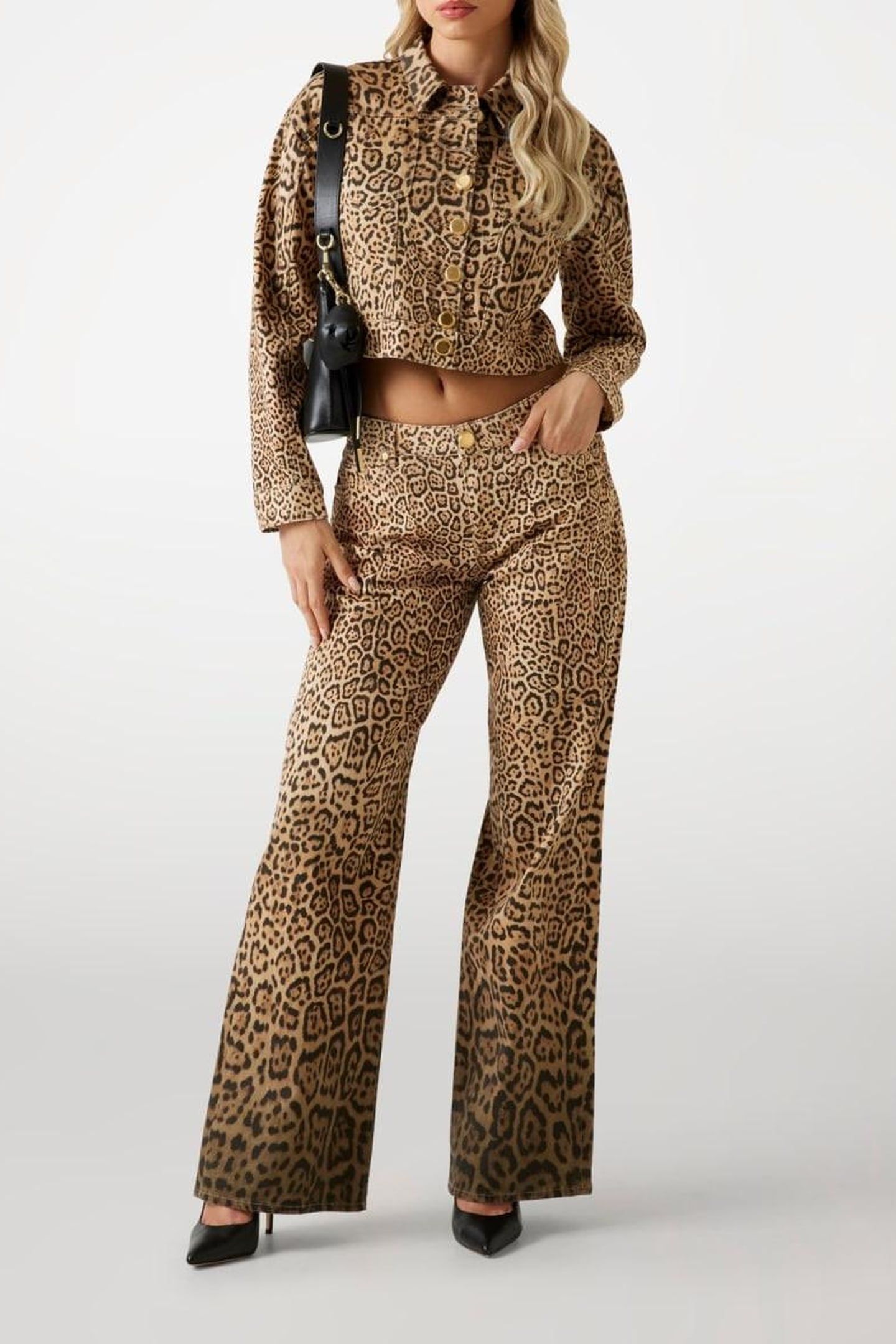 EDDA DENIM PRINT REL CHARMING LEOPARD DEG 1