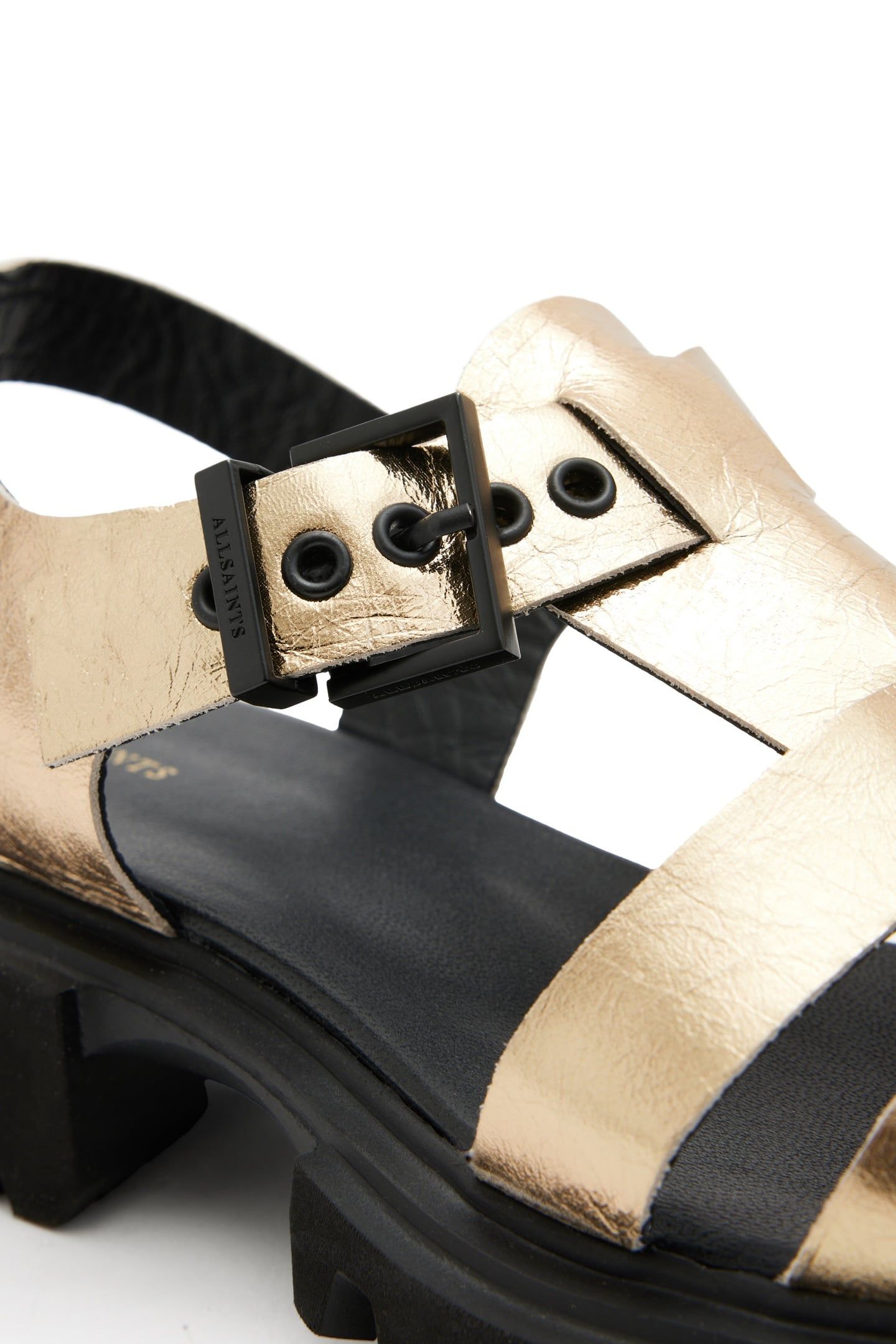 NESSA SANDAL METALLIC GOLD 7