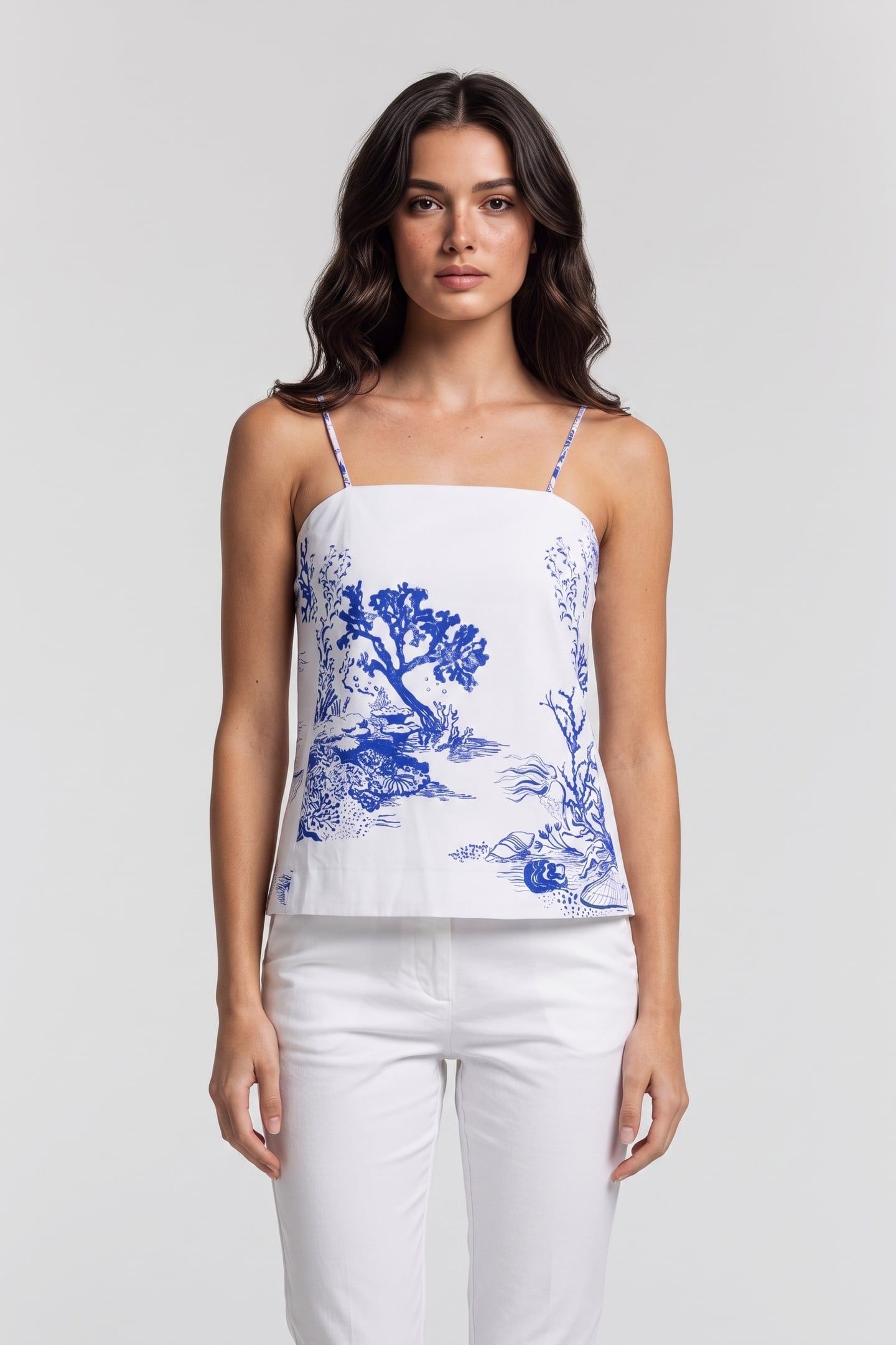 GANNY PLACEMENT TOP WHITE 1
