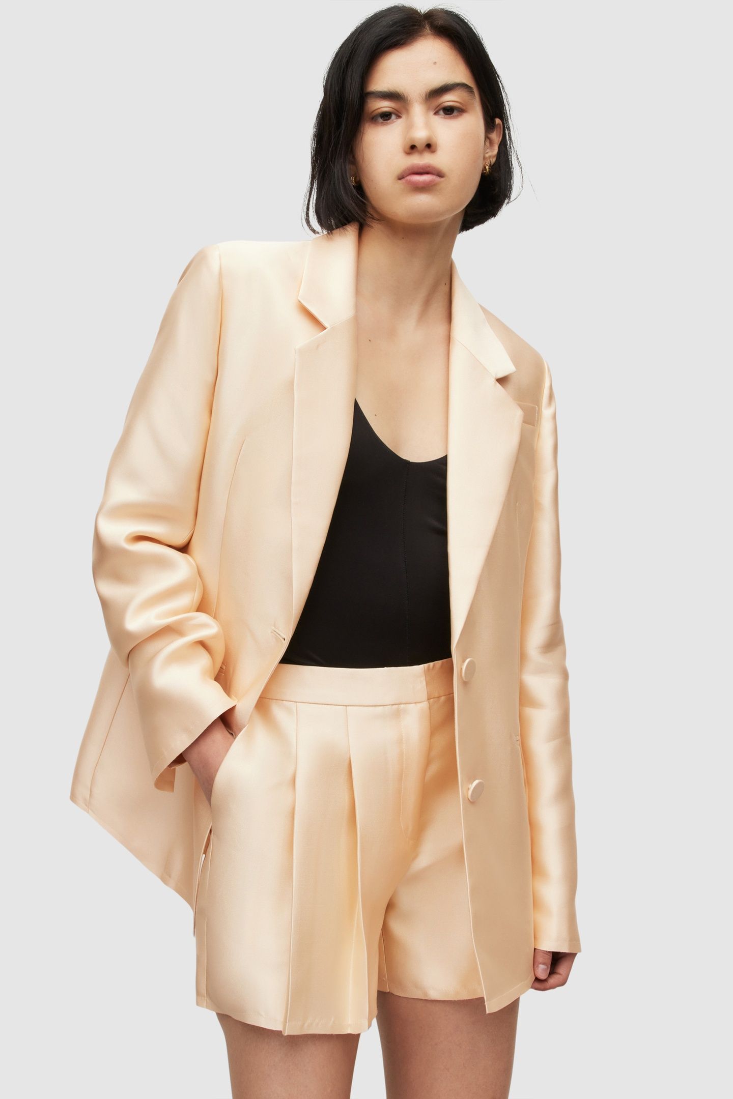 LONDON SHIMMER BLAZER GOLD 2