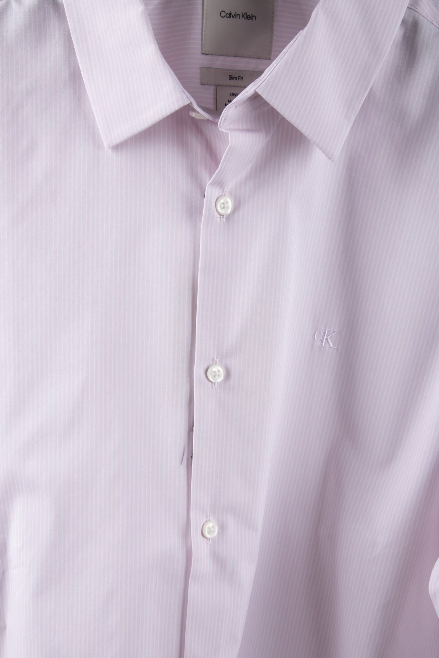 LS THIN STRIPE STRETCH SHIRT BALLET SLIPPER 4