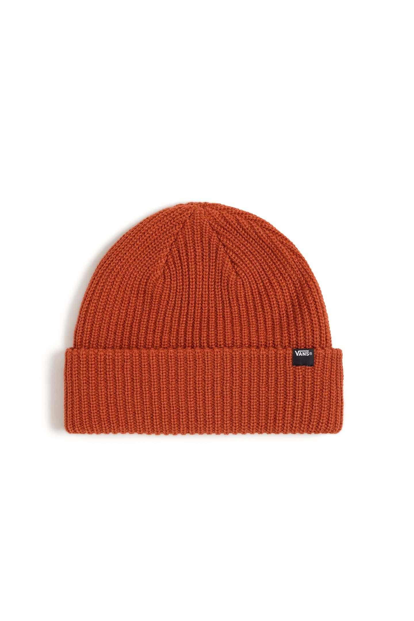 UNISEX CORE BASIC CUFF BEANIE ORANGE 1