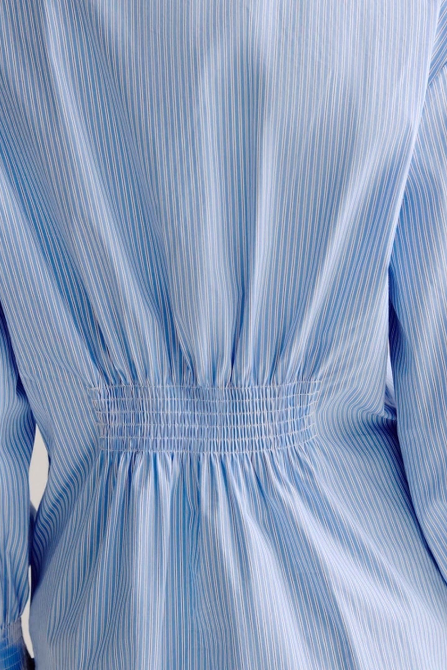 LEONTIEN BLOUSE LIGHT BLUE STRIPE 5