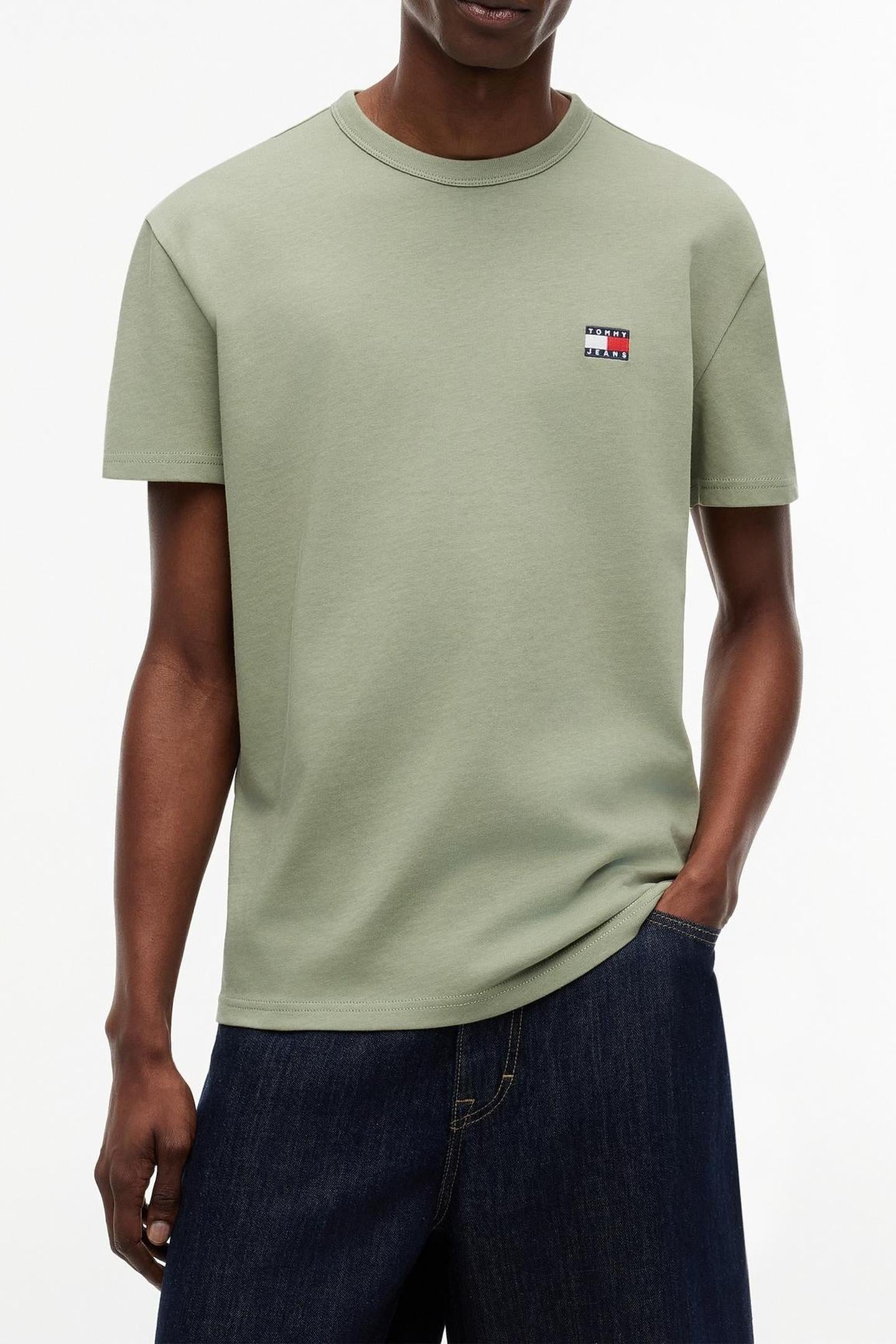 REGULAR BADGE TEE EX SPRING OLIVE 1