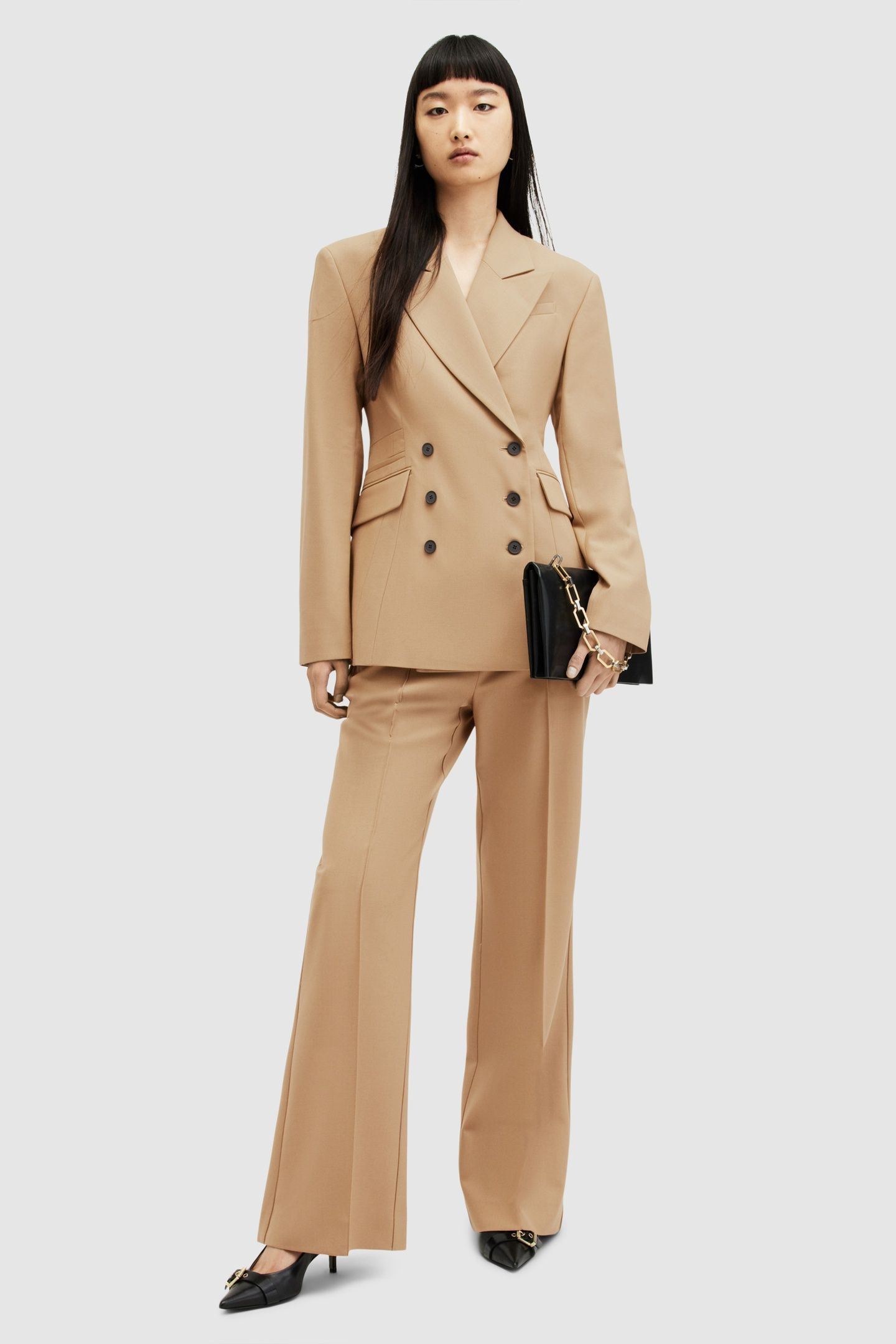 SEVENH BLAZER CAMEL BROWN 1