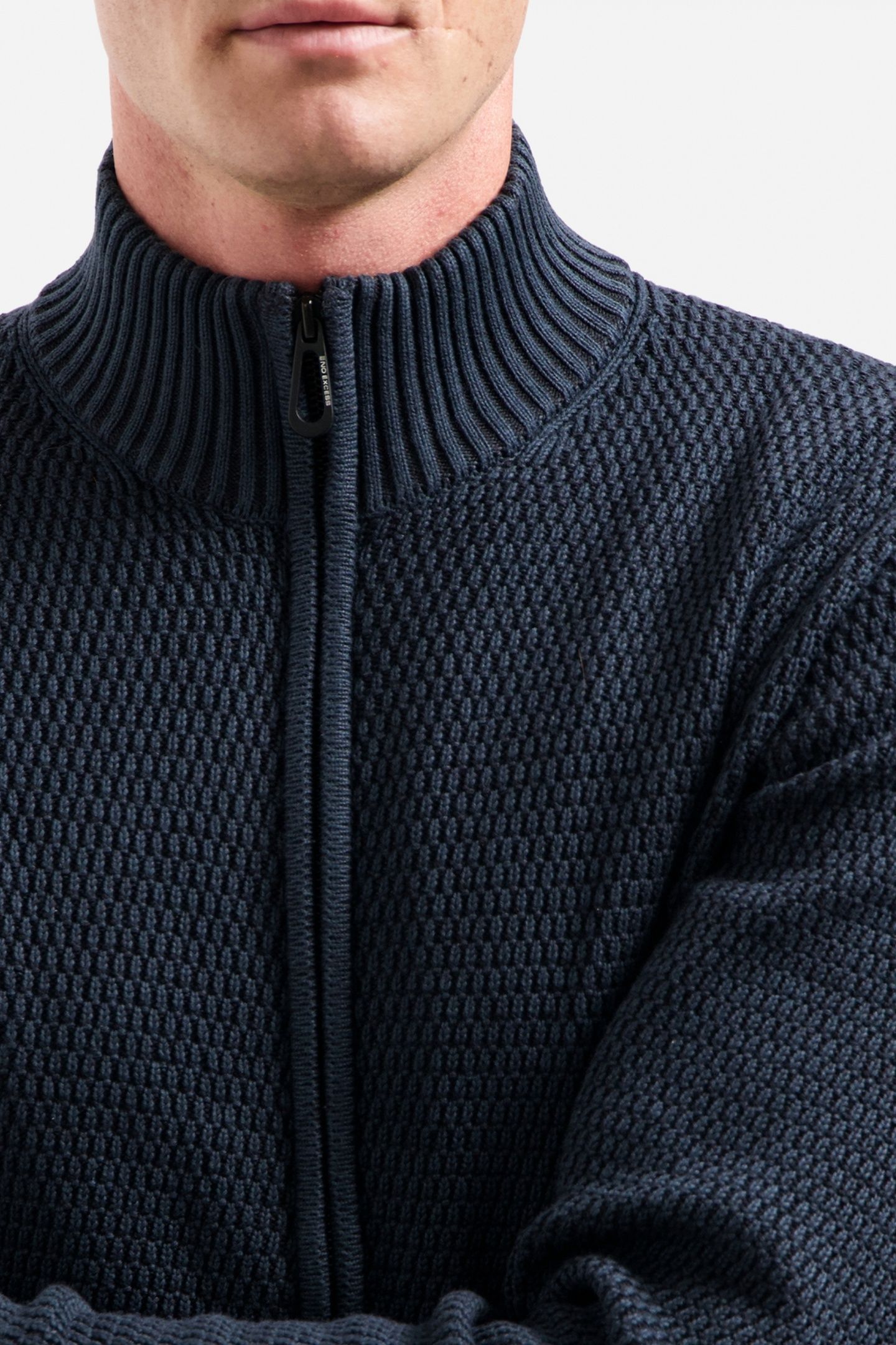 CARDIGAN 2 COLOURED MELANGE NIGHT 7