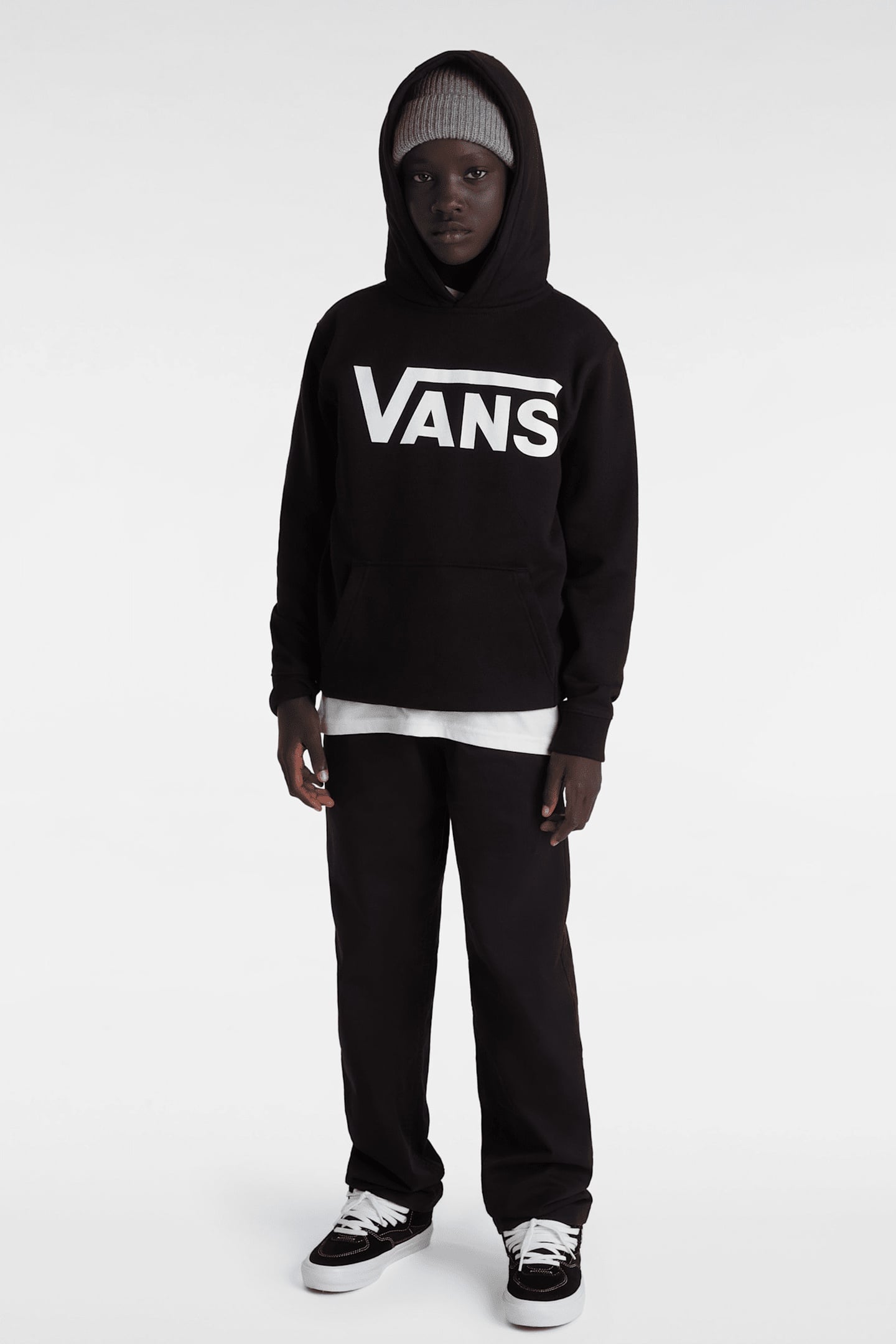 BOYS VANS CLASSIC II PO BLACK 2