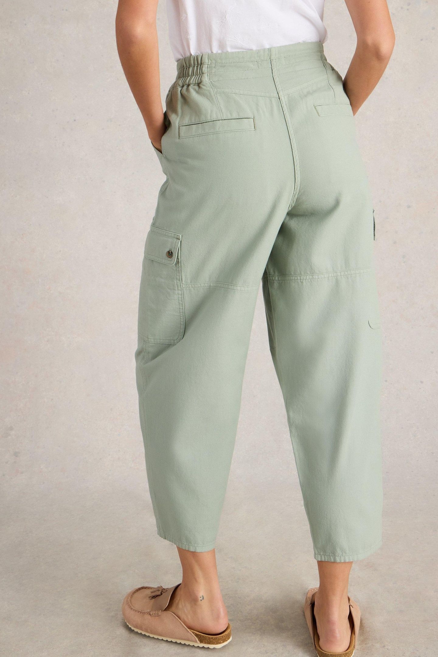 ANABEL SOFT BARREL CARGO LIGHT GREEN 2