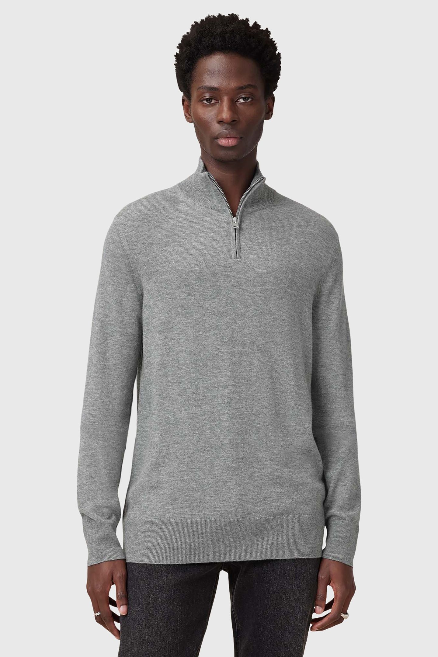 KILBURN ZIP FUNNEL FOSSIL GREY 3