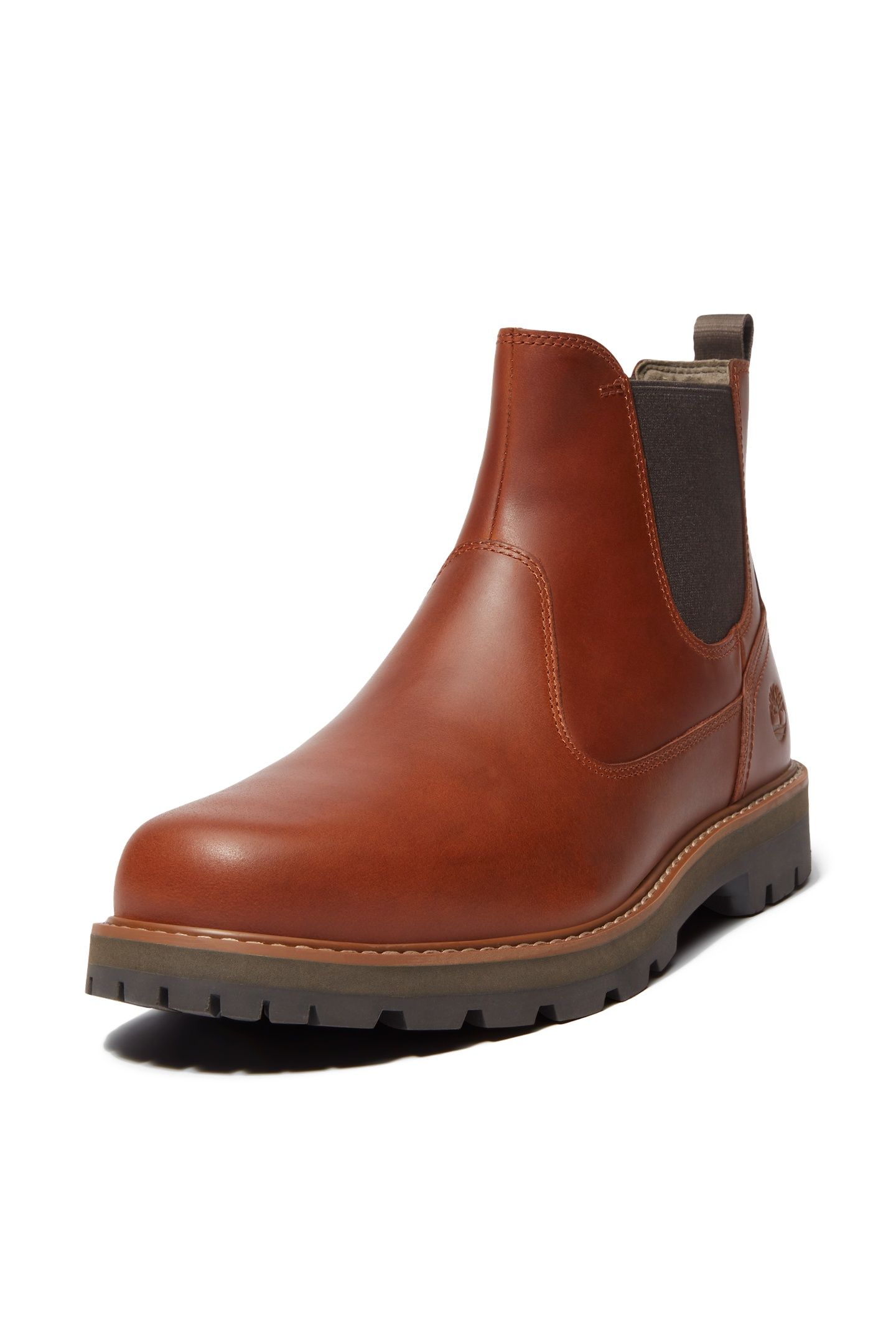 BRITTON ROAD MID CHELSEA BOOT BROWN FULL GRAIN 5
