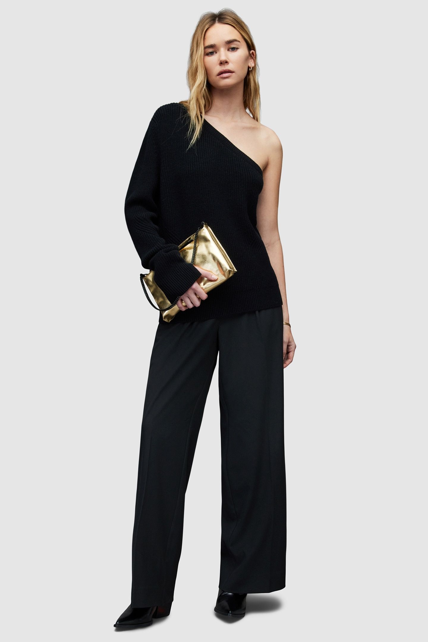 ASYMMETRIC RIBBED JU BLACK 3