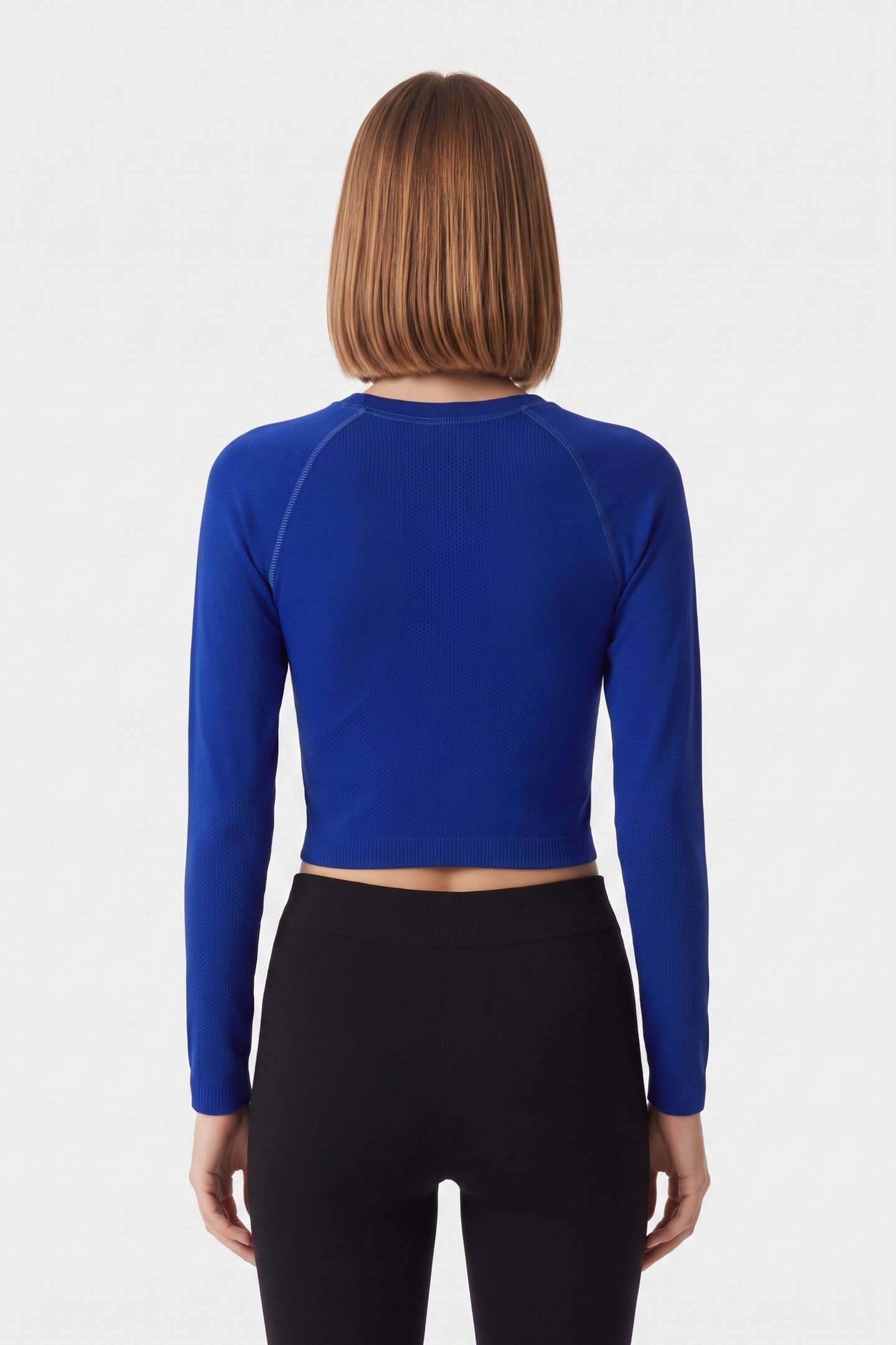 ROXY SEAMLESS LS BLUE 2