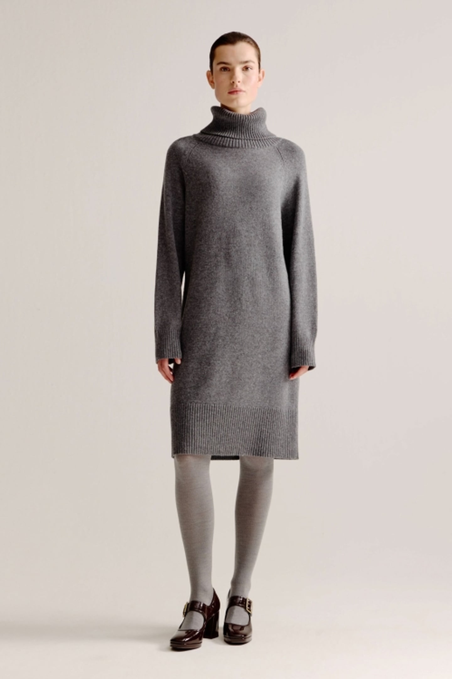 LIANA DRESS ANTHRACITE 1